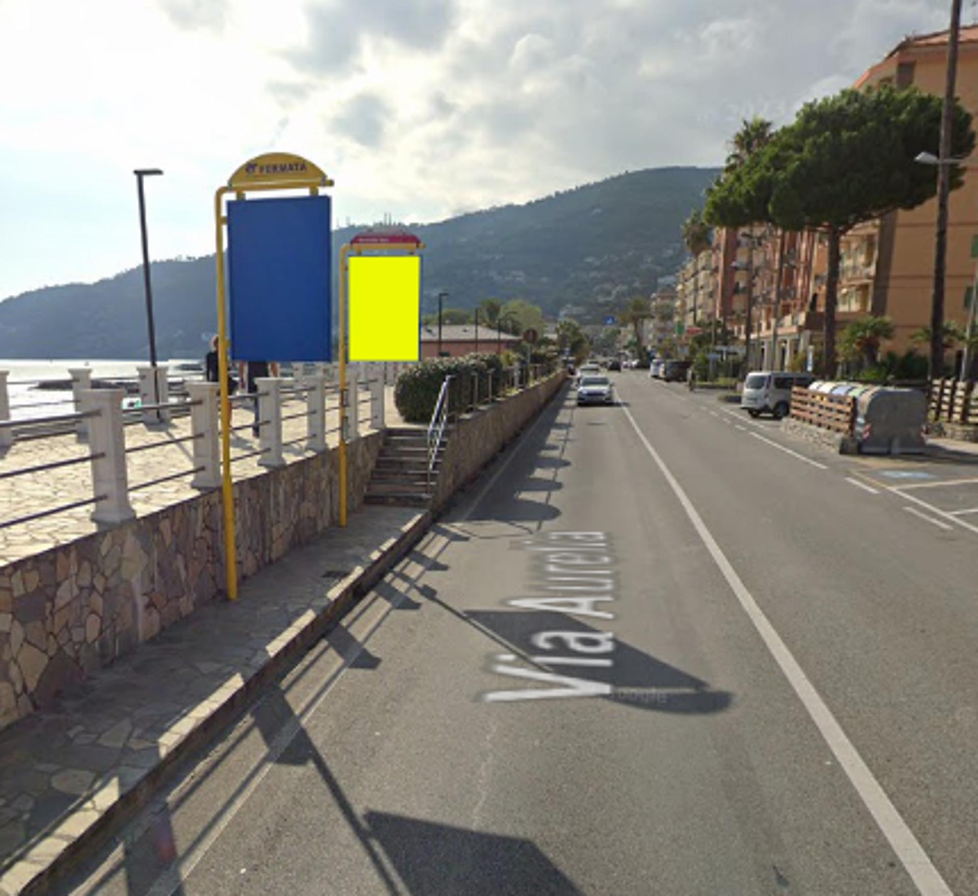 Impianto a VIA AURELIA  Km 632+000 SX  PASSEGGIATA  Andora