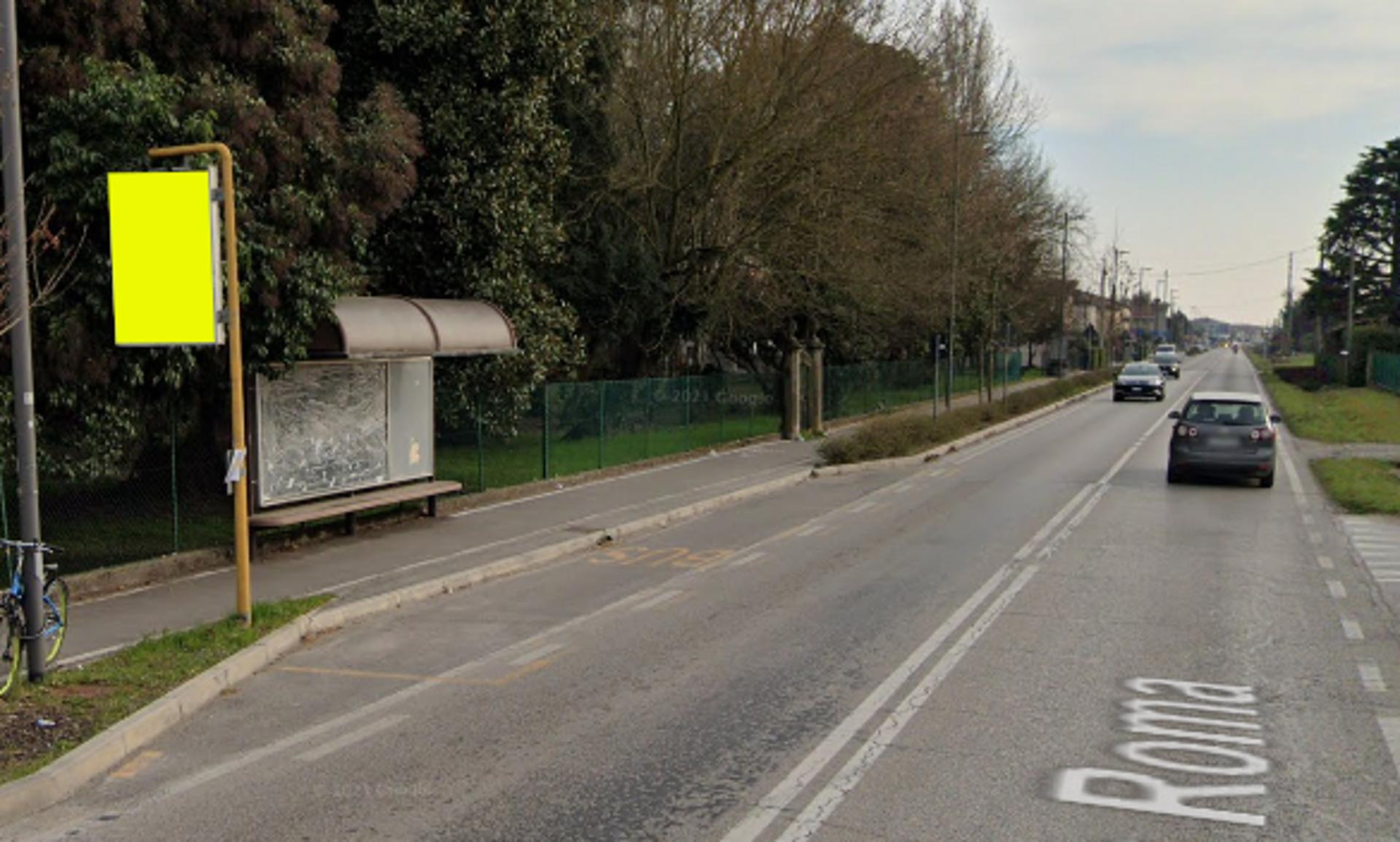 Impianto PALINA a Albignasego, in zona Bar Tabbaccheria La Coccinella