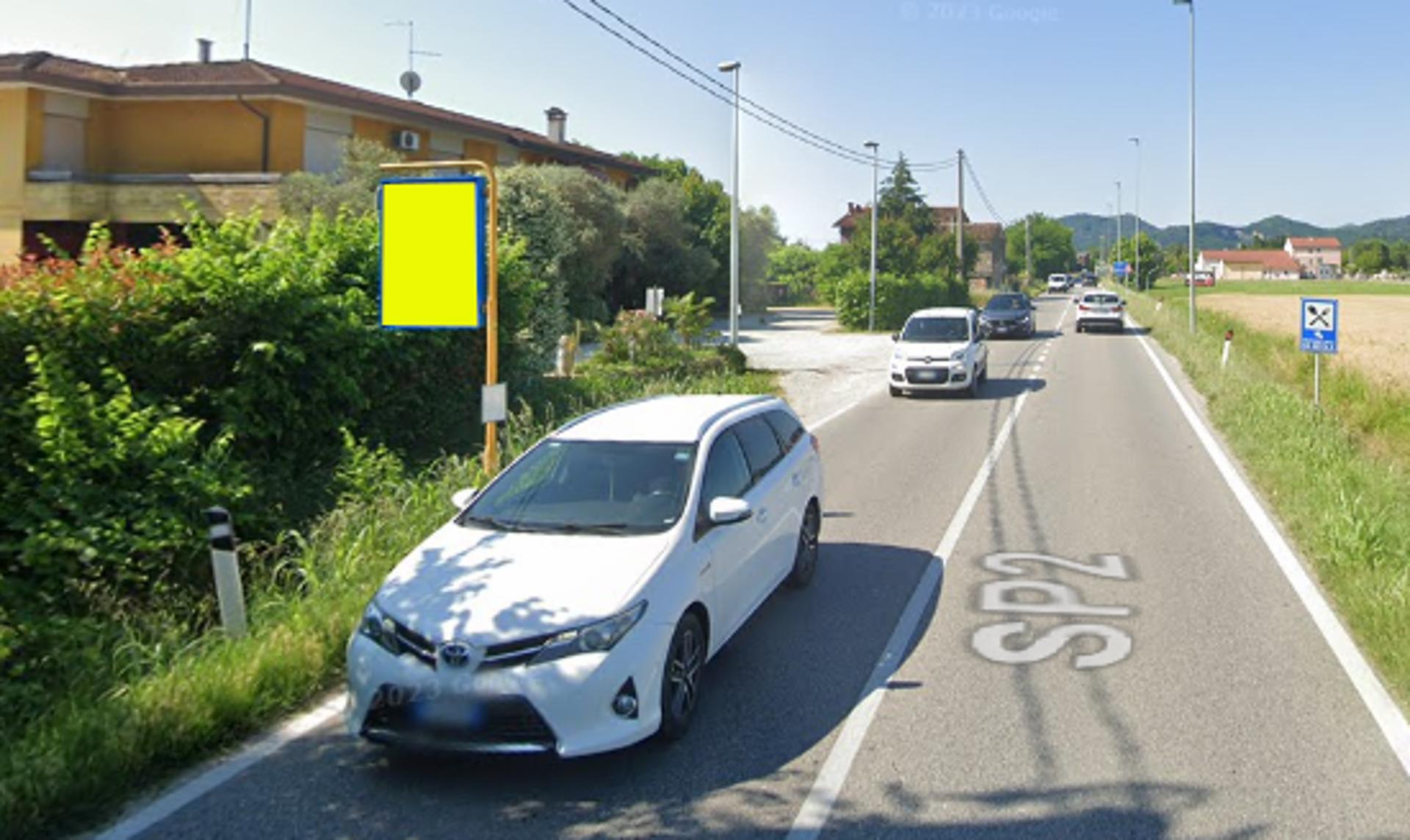 Impianto a PROVINCIALE VIA ROMANA AP. C/O GALBIGAR 2 Km 7+000SX  ABANO V. PIO X  Abano Terme