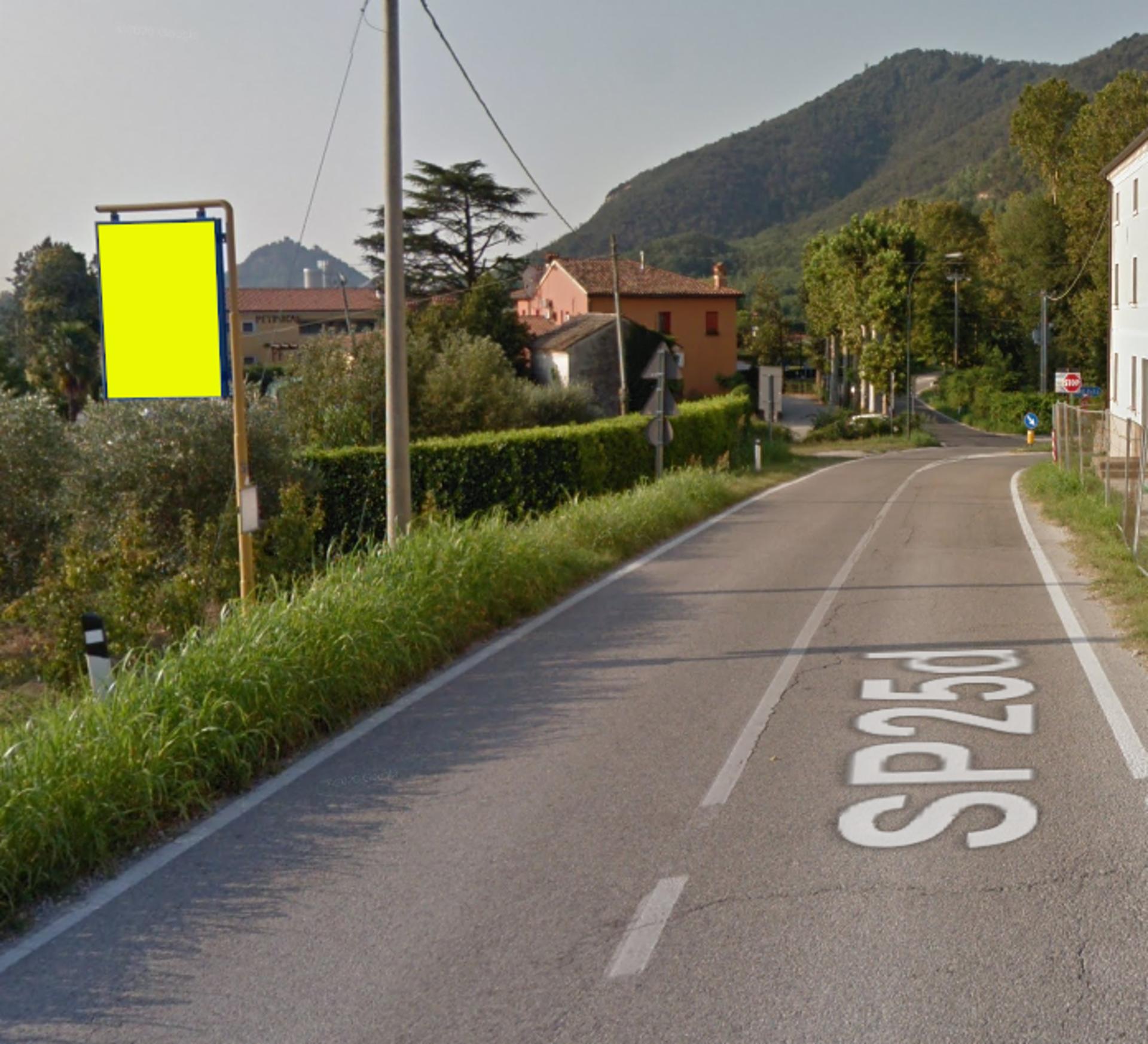 Impianto PALINA a Arquà Petrarca, in zona La Costa