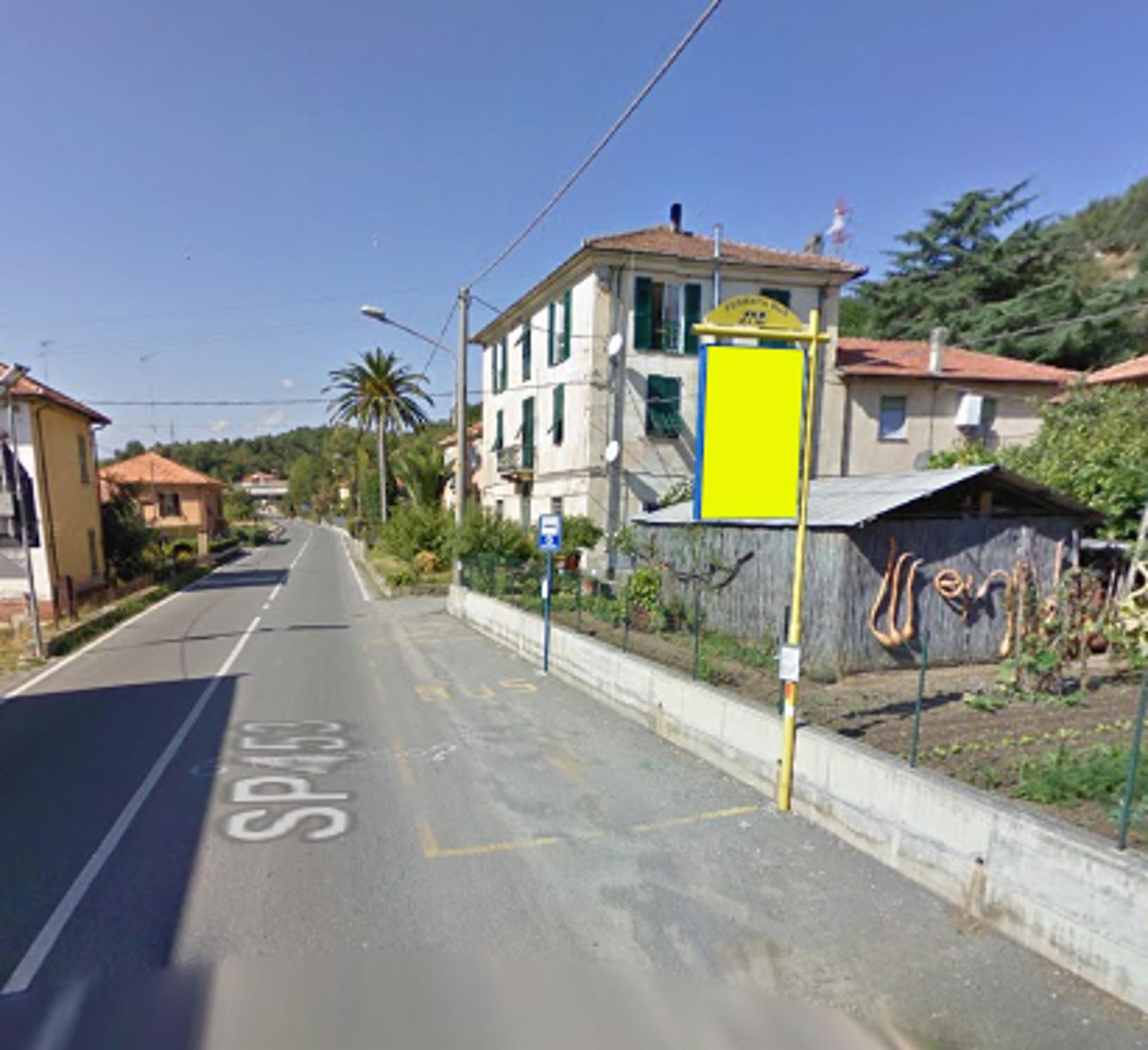 Impianto a VIA PACCINI FRONTE CIV. 95  VIA PACCINI FRONTE CIV. 95   SS 453  Albenga