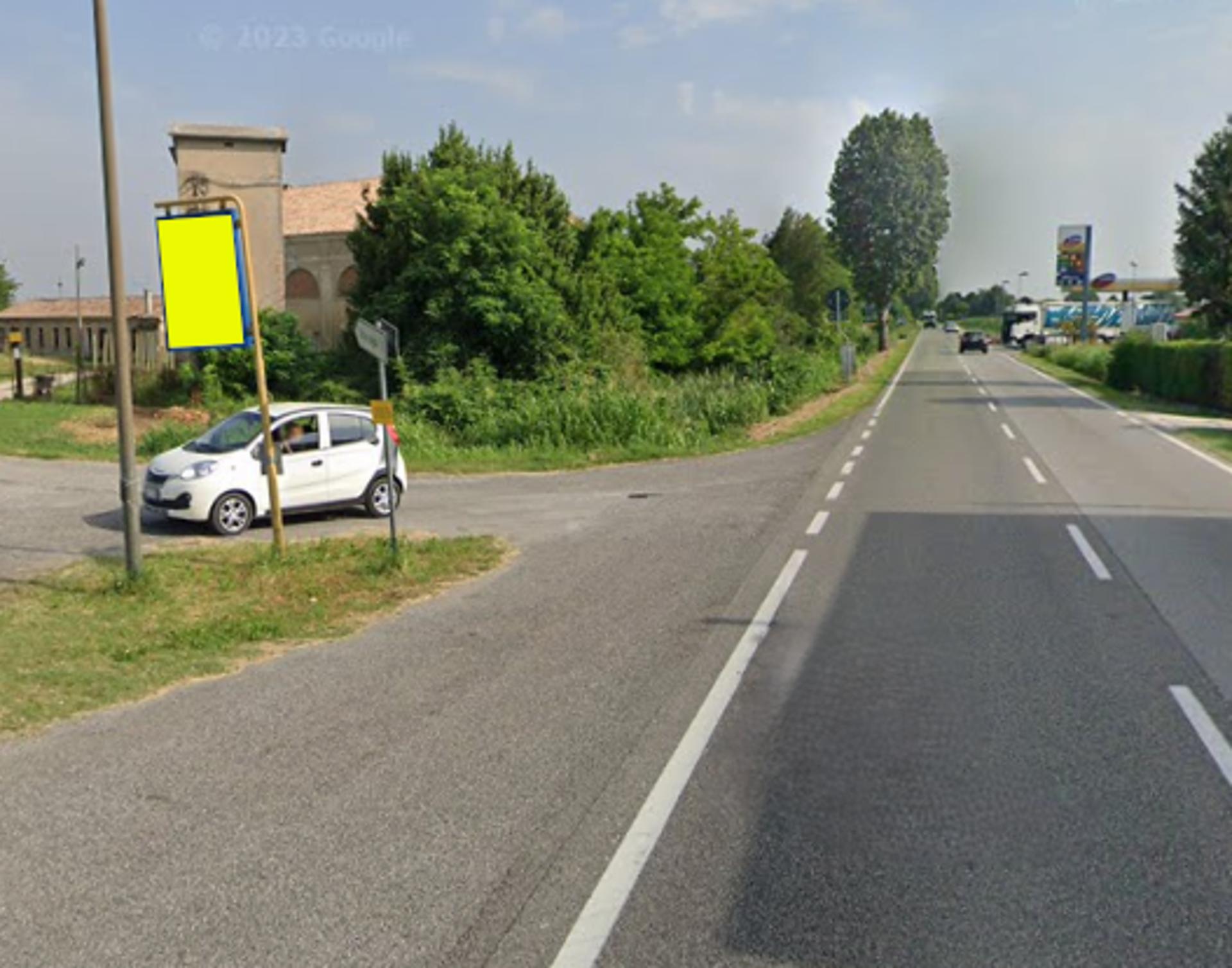 Impianto a REGIONALE LOC. CANAREGGIO 516 Km 44+985 DX  TIRO A SEGNO  Adria