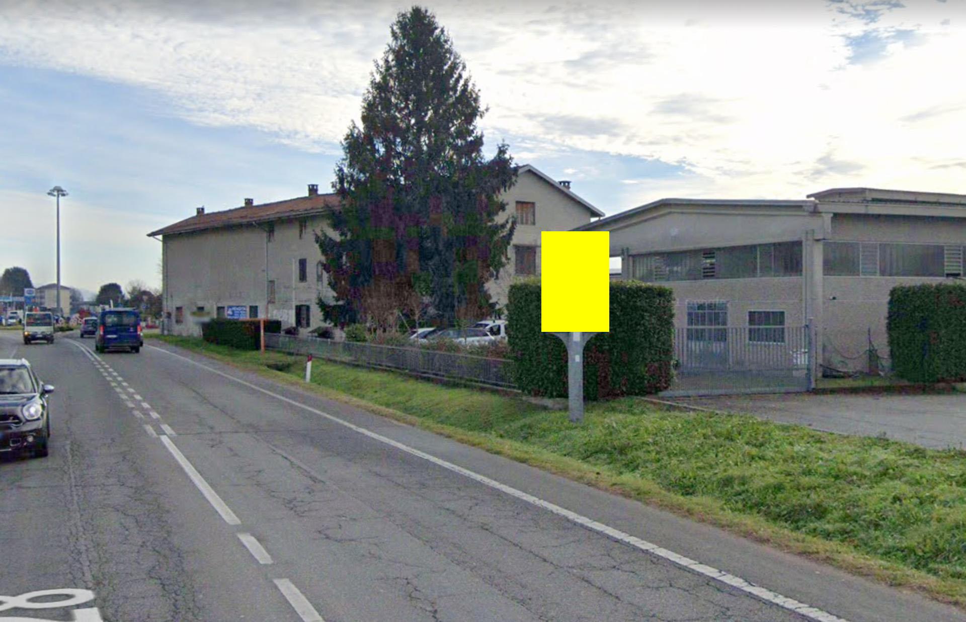 Impianto CARTELLONISTICA a Bollengo, in zona Cascina Dell'Allaas