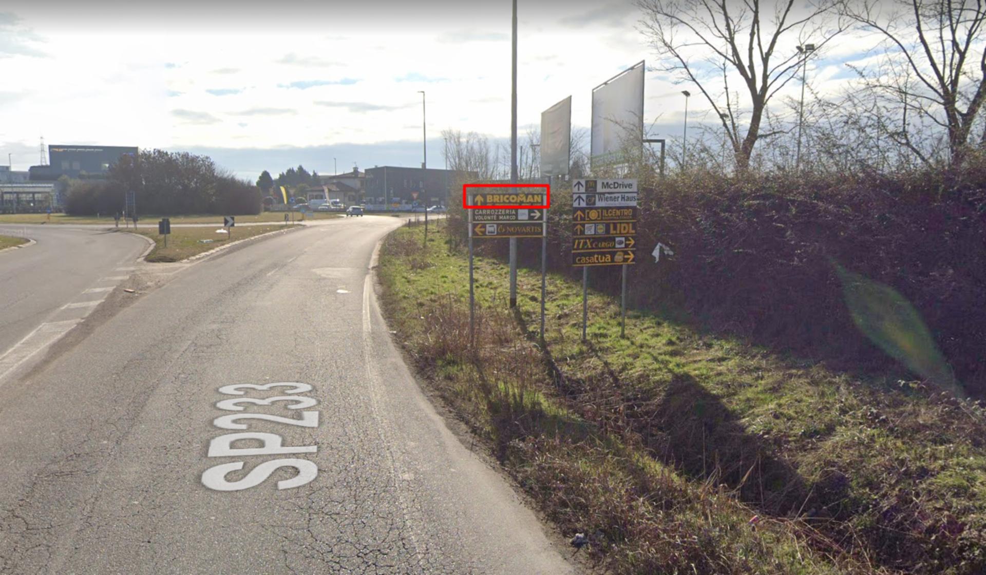 Impianto a SP233  Origgio
