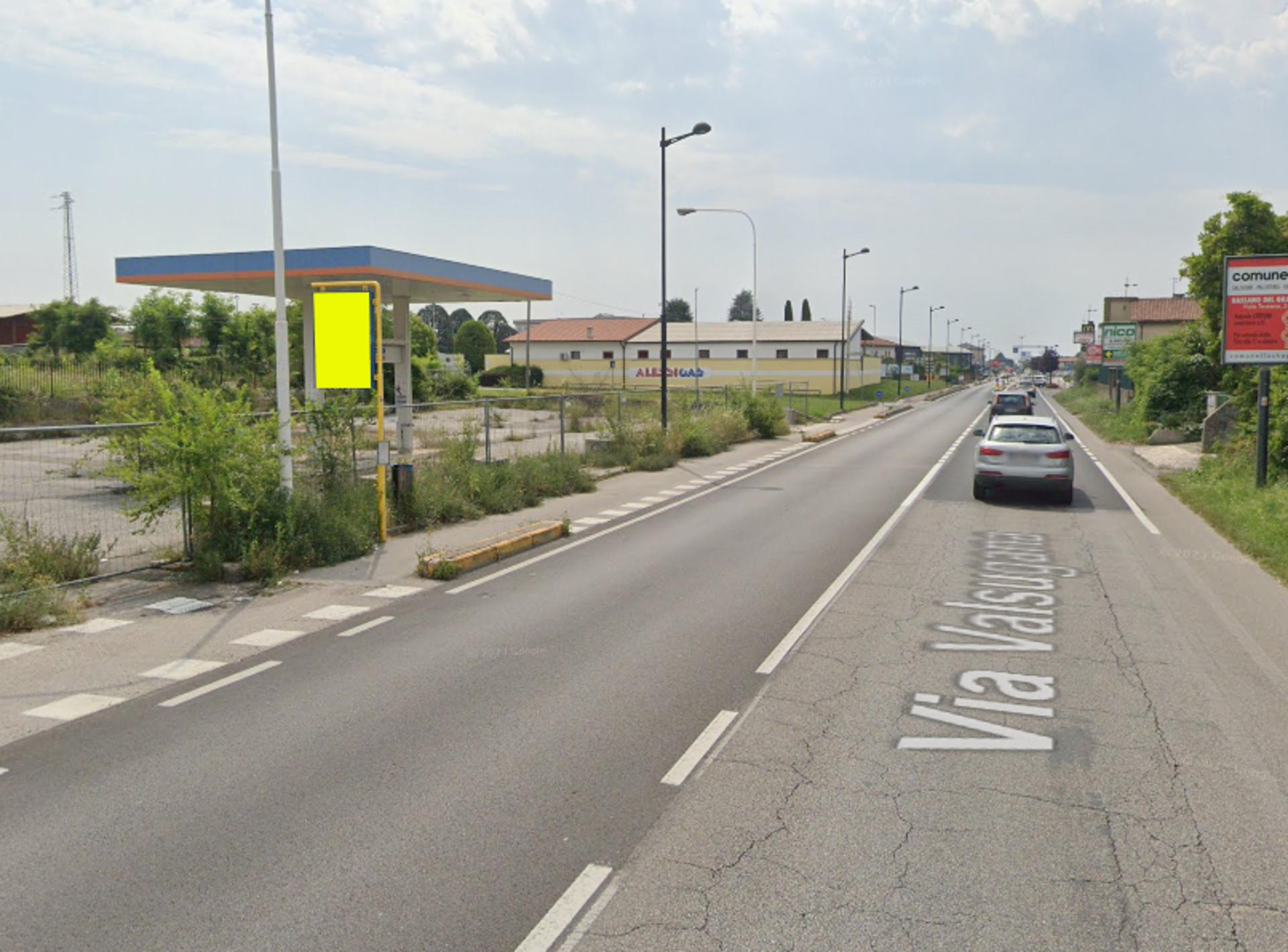Impianto a STATALE VIA VALSUGANA 47 Km 40+565 DX  RISTORANTE CAMIN VIA VALSUGANA C/O SHELL  Bassano del Grappa
