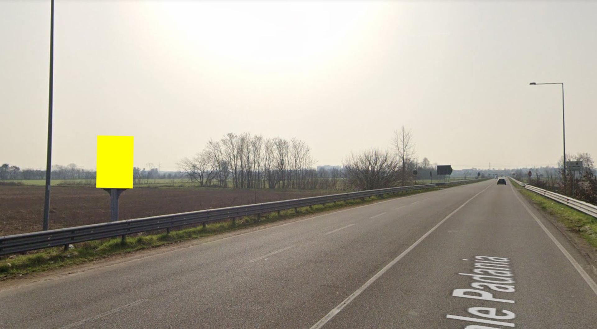 Impianto CARTELLONISTICA a Marcallo con Casone, in zona Parco della Madunina