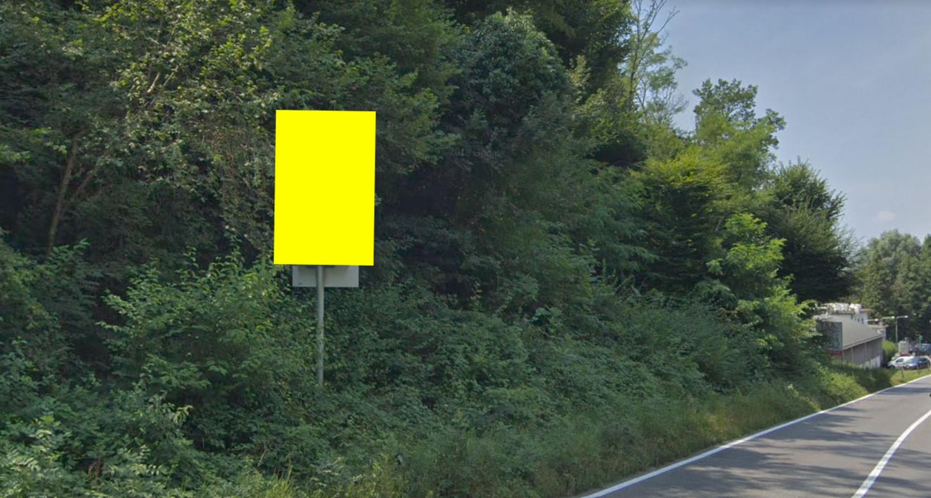 Impianto CARTELLONISTICA a Bulciago, in zona Santuario dei Morti dell'Avello