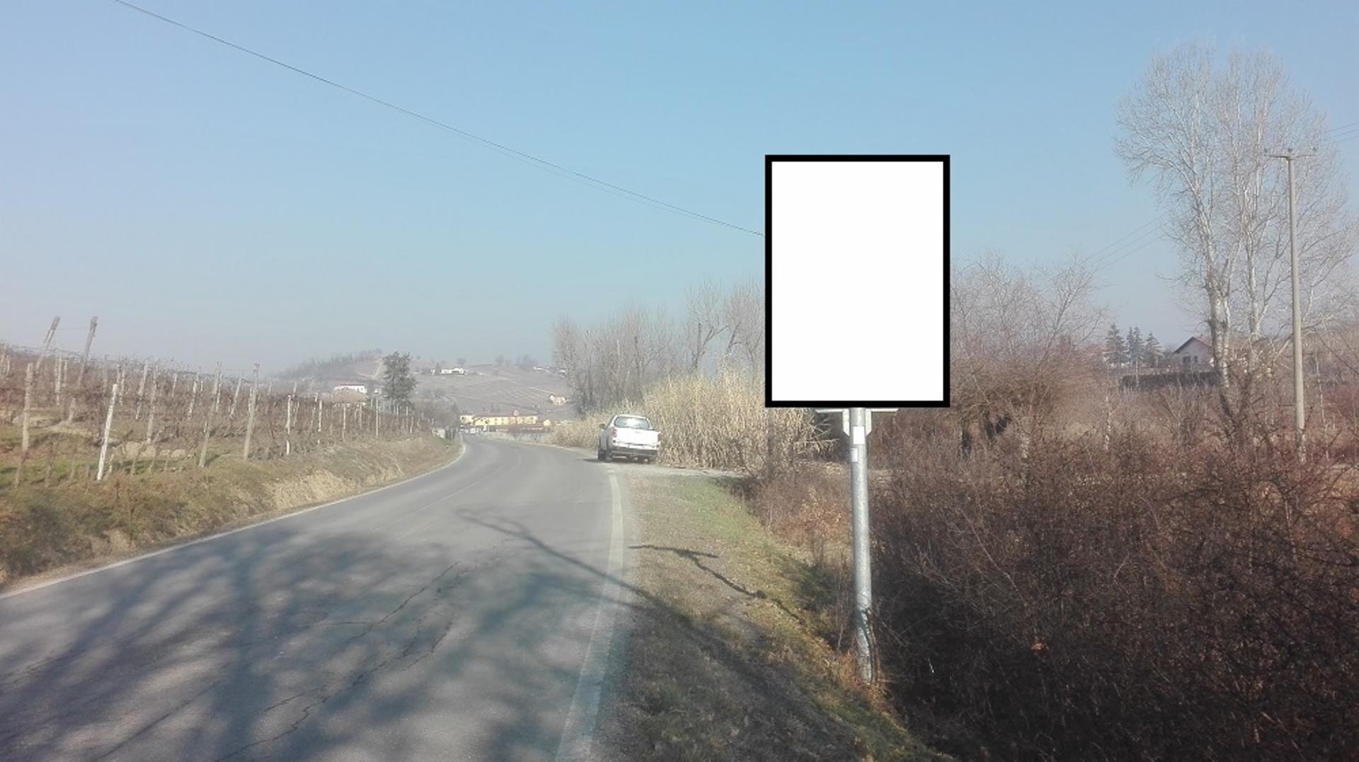 Impianto CARTELLONISTICA a Castel Boglione, in zona Fagone Stefano