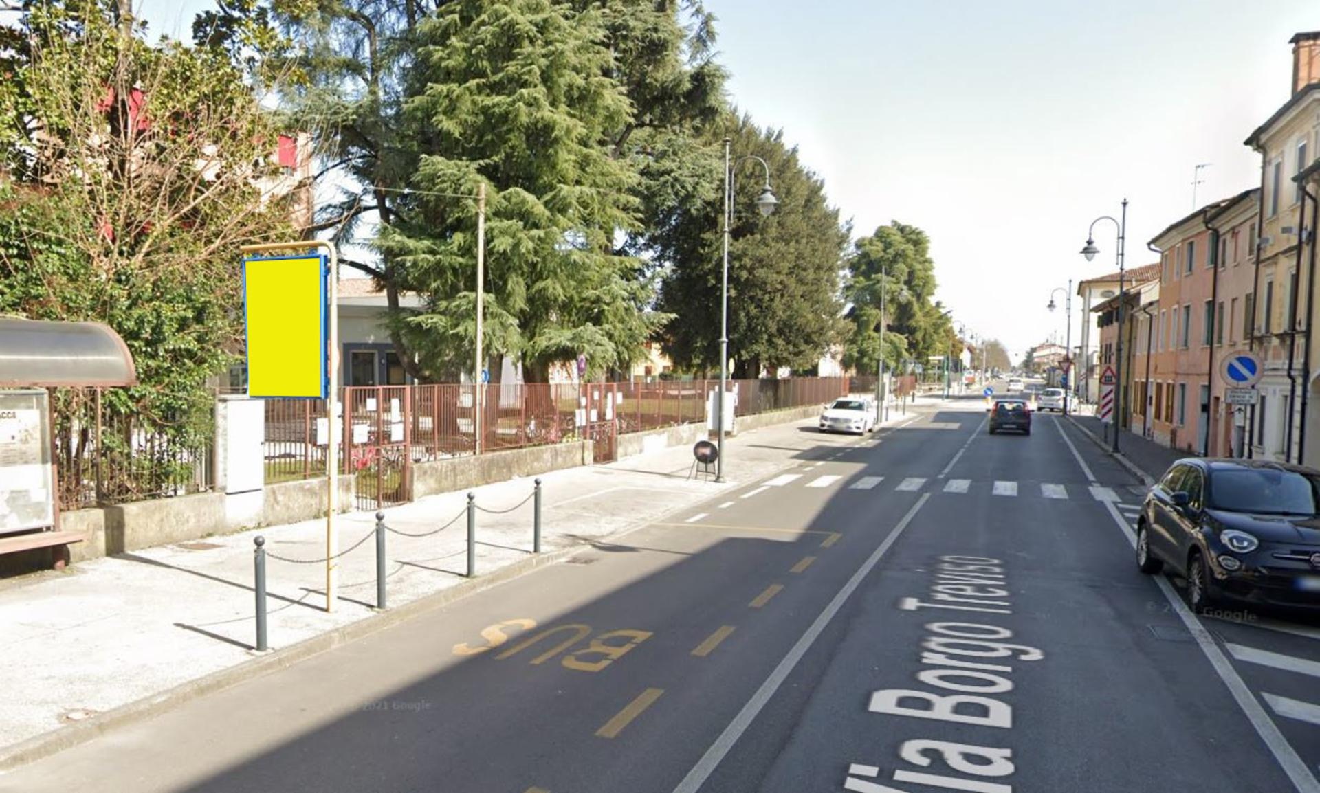 Impianto a VIA B.GO TREVISO   fr48  BAR AL BERSAGLIERE  Cittadella