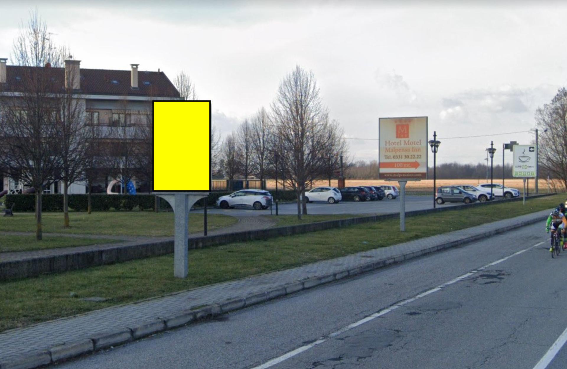 Impianto CARTELLONISTICA a Lonate Pozzolo, in zona Pizzorante