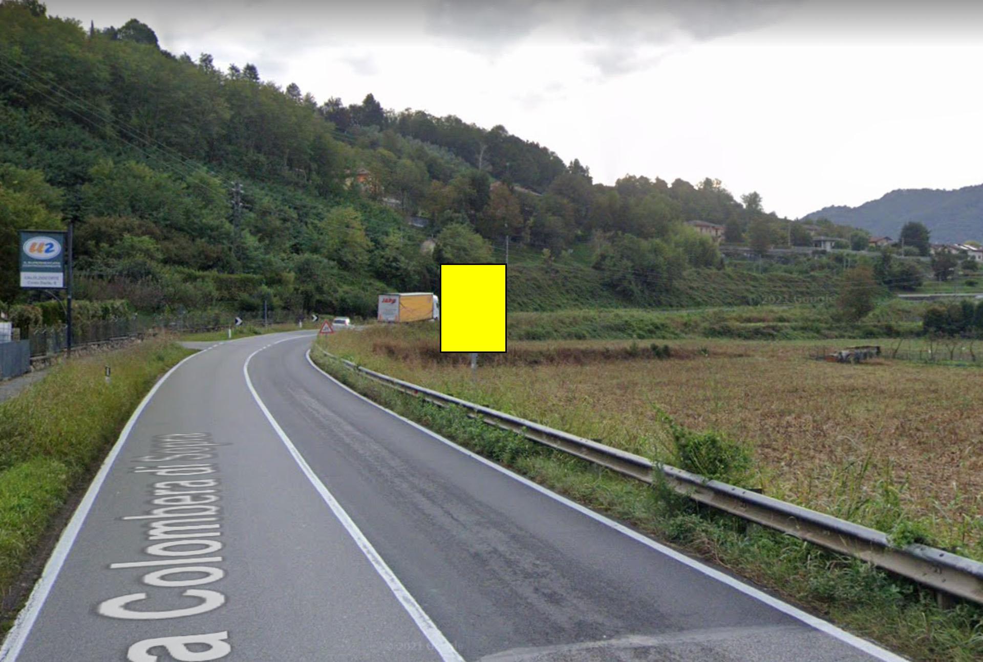Impianto CARTELLONISTICA a Cisano Bergamasco, in zona Chiesa parrocchiale di Santo Stefano