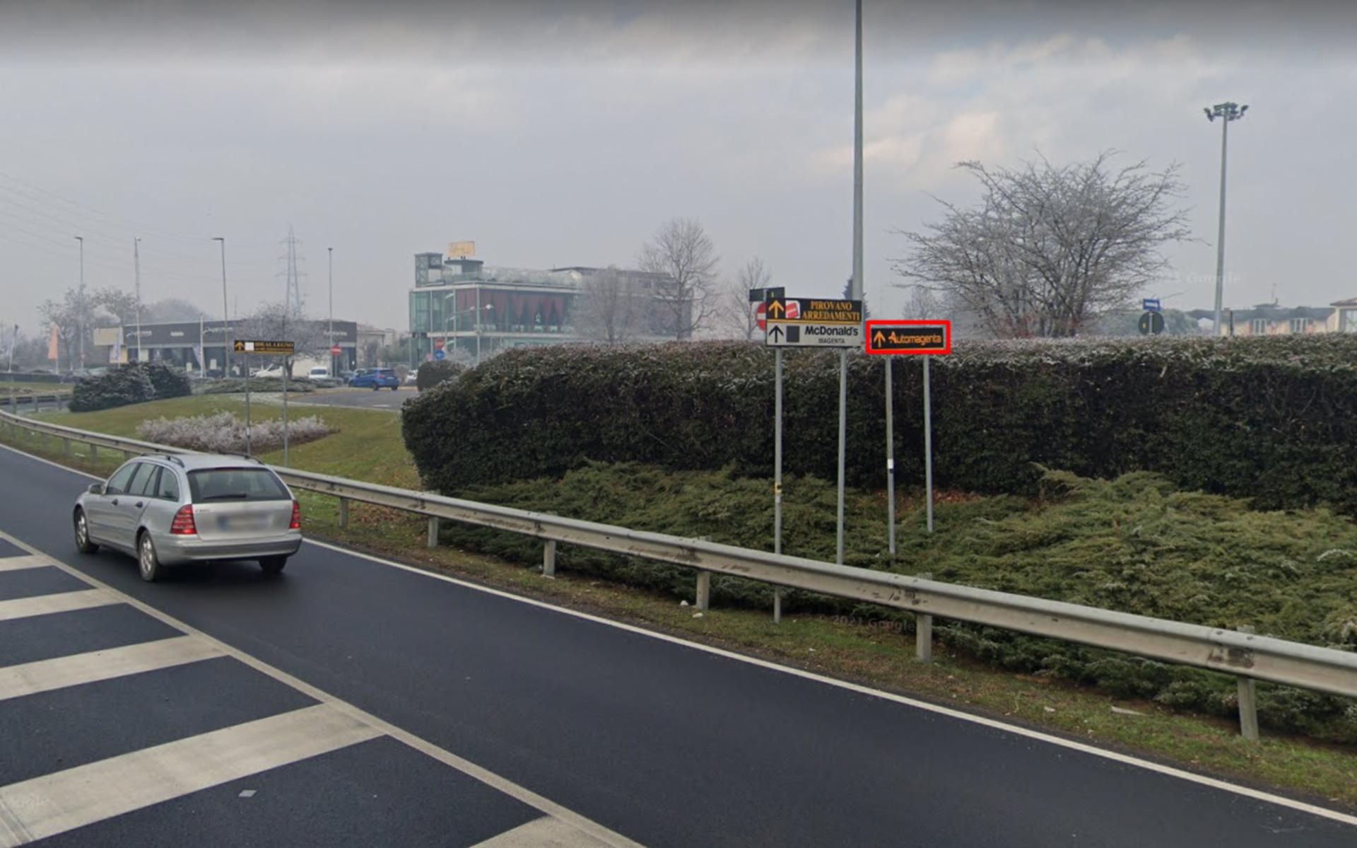 Impianto a STRADA PROVINCIALE EX STRADA STATALE 11  Magenta