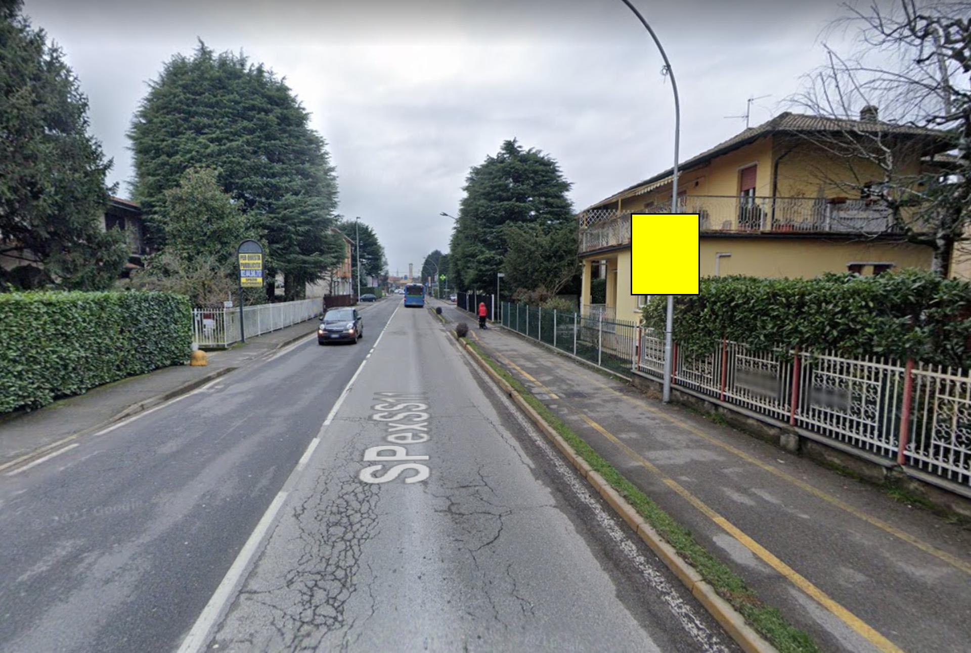 Impianto TABELLA a Bareggio, in zona Dacci un Taglio