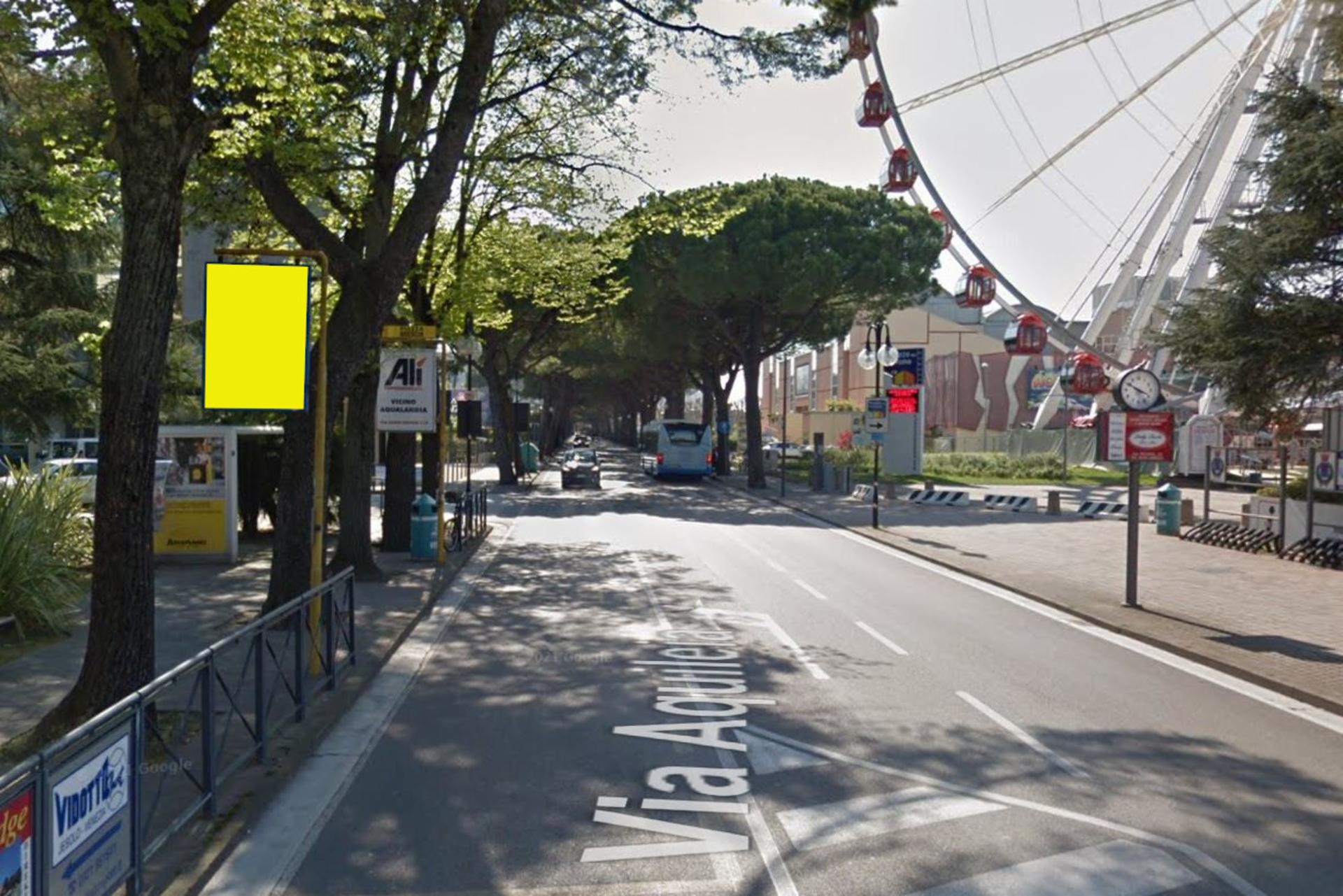 Impianto PALINA a Jesolo, in zona Time out
