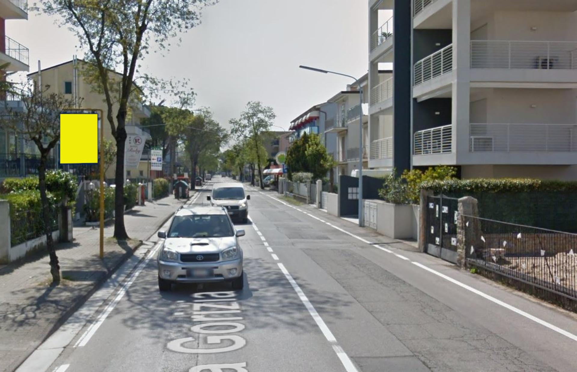 Impianto a VIA GORIZIA/VIA BUONAROTTI  VIA GORIZIA ANG. VIA BUONAROTTI  Jesolo
