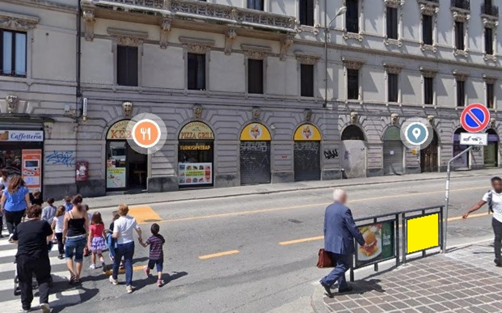 Impianto TRANSENNA a Monza, in zona La Rinascente