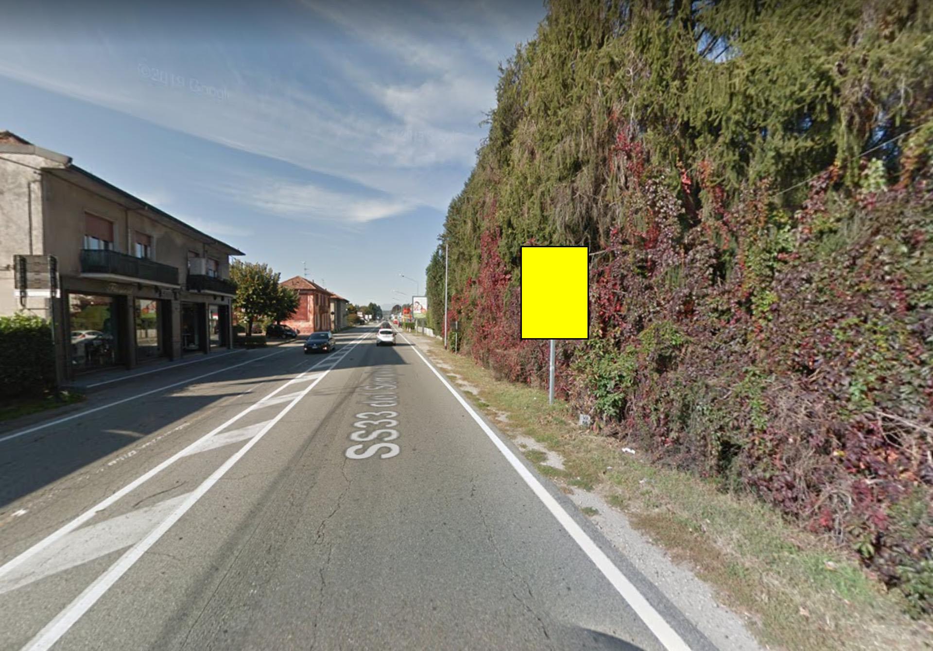 Impianto CARTELLONISTICA a Castelletto sopra Ticino, in zona Ristorante 