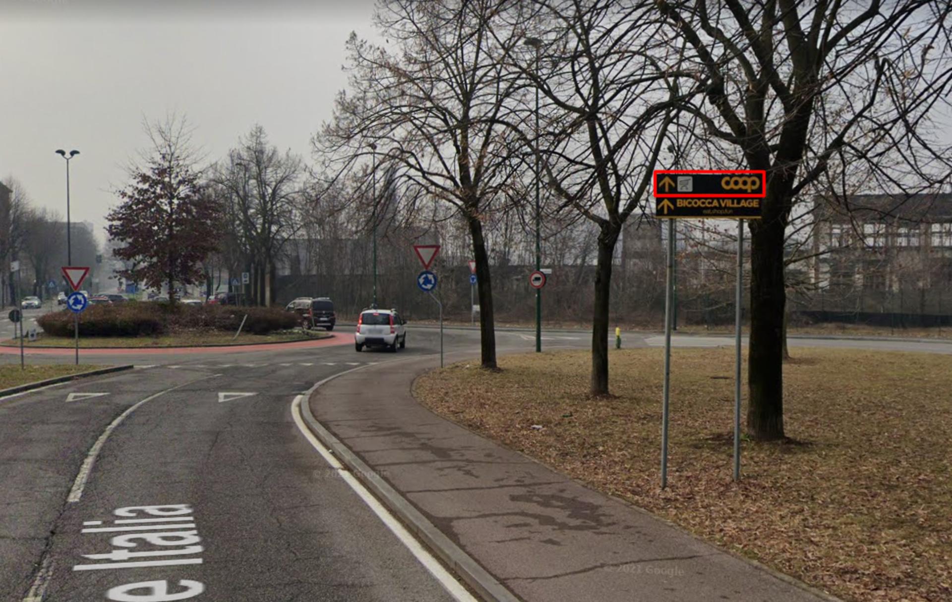 Impianto FRECCE / PREINSEGNE a Sesto San Giovanni, in zona Karma Pizza