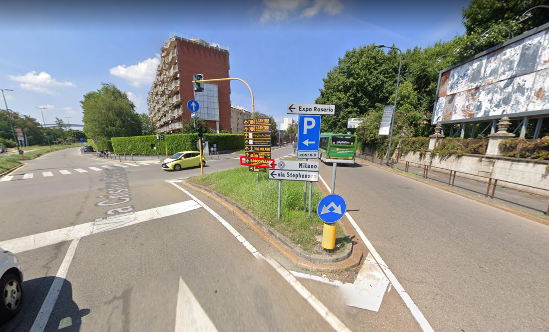 Impianto FRECCE / PREINSEGNE a Milano, in zona Chiosco Bibite