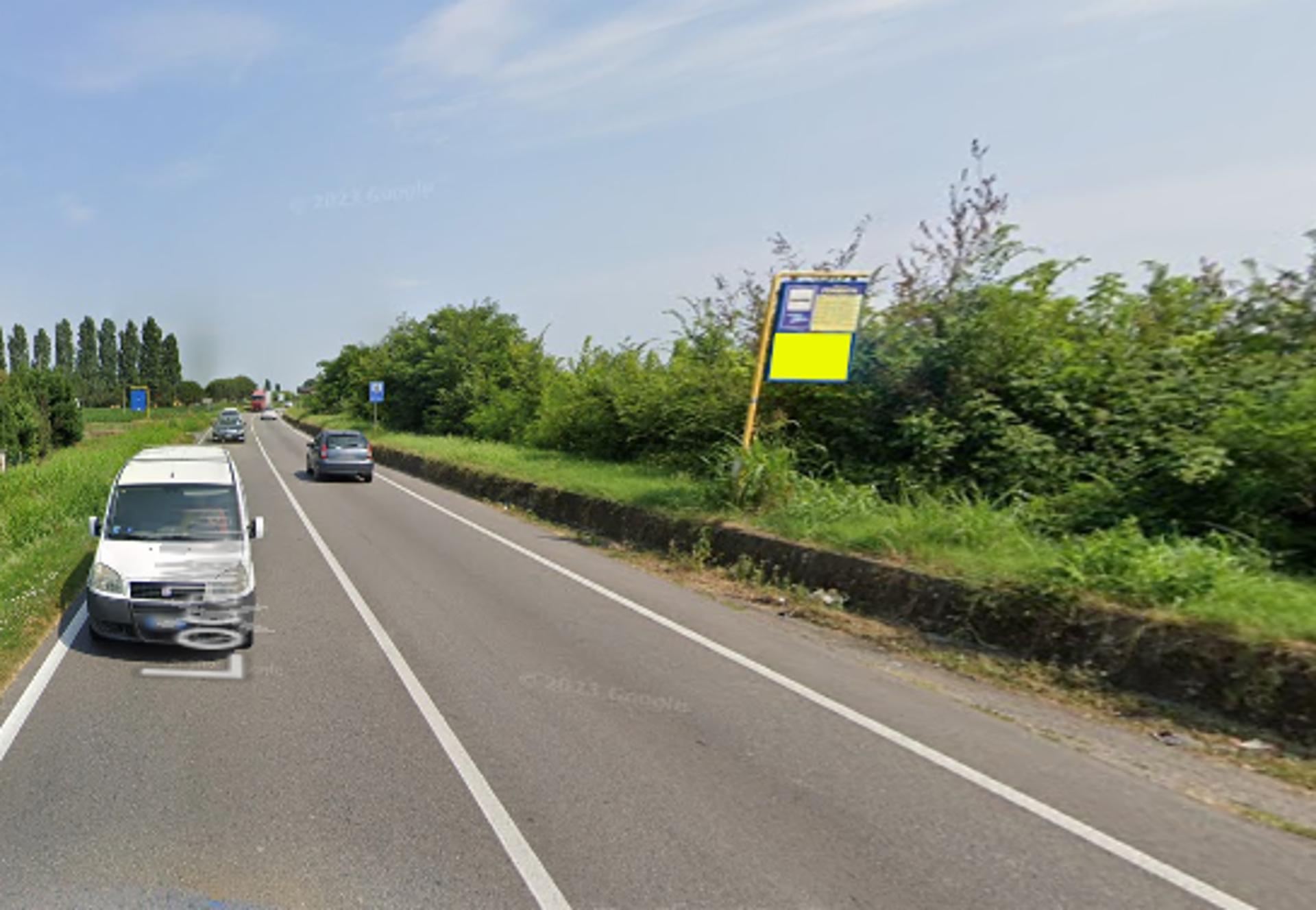 Impianto a PROVINCIALE LOCALIT? CAPITELLO LATO CANA 45 Km 0+150SX  BIVIO ADRIA  Adria