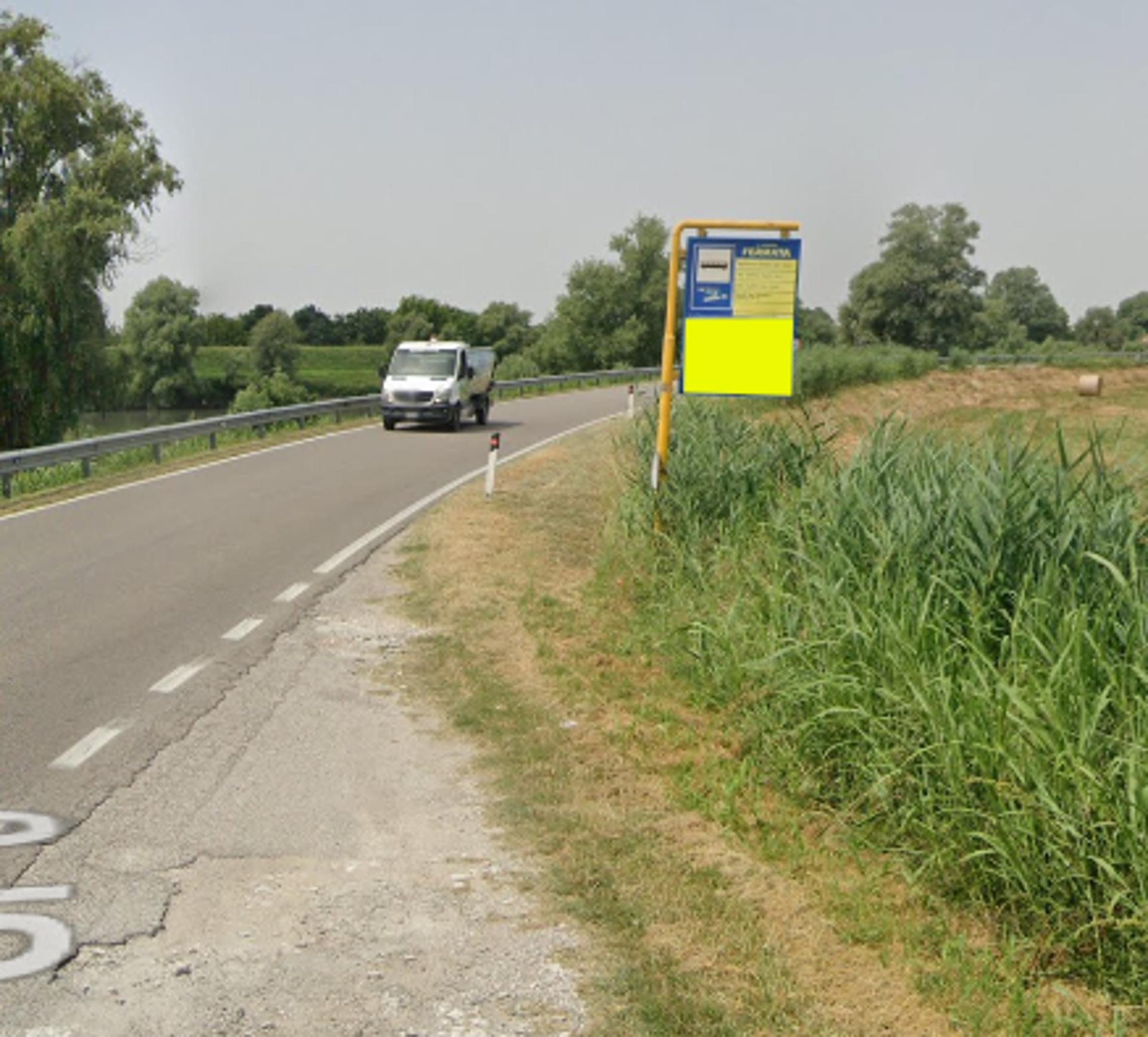 Impianto PALINA a Anguillara Veneta, in zona Pizzeria Cà Donà