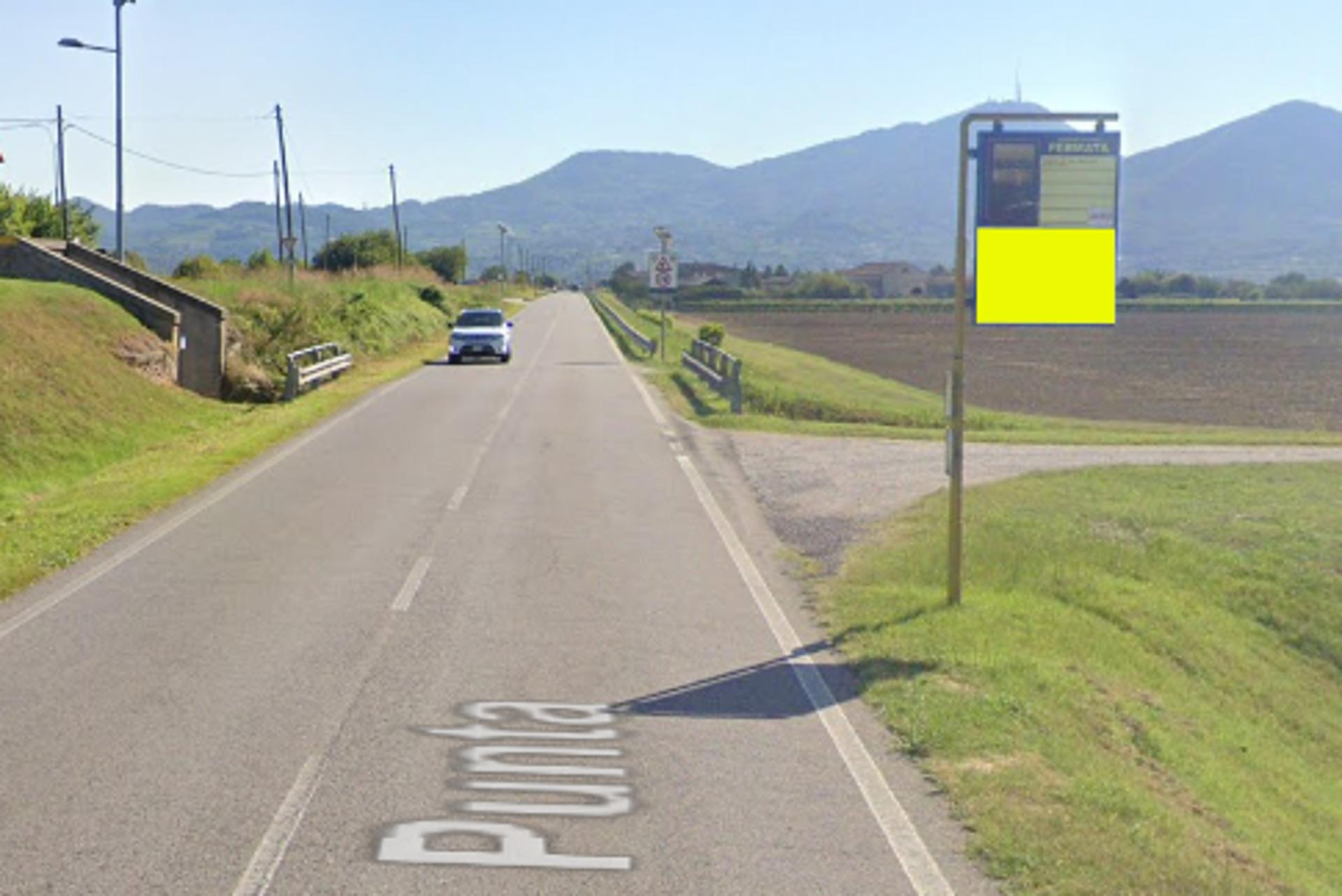 Impianto a PROVINCIALE VIA PUNTA 7 Km 3+125DX  AGUGLIARO DA ROSSI  Agugliaro