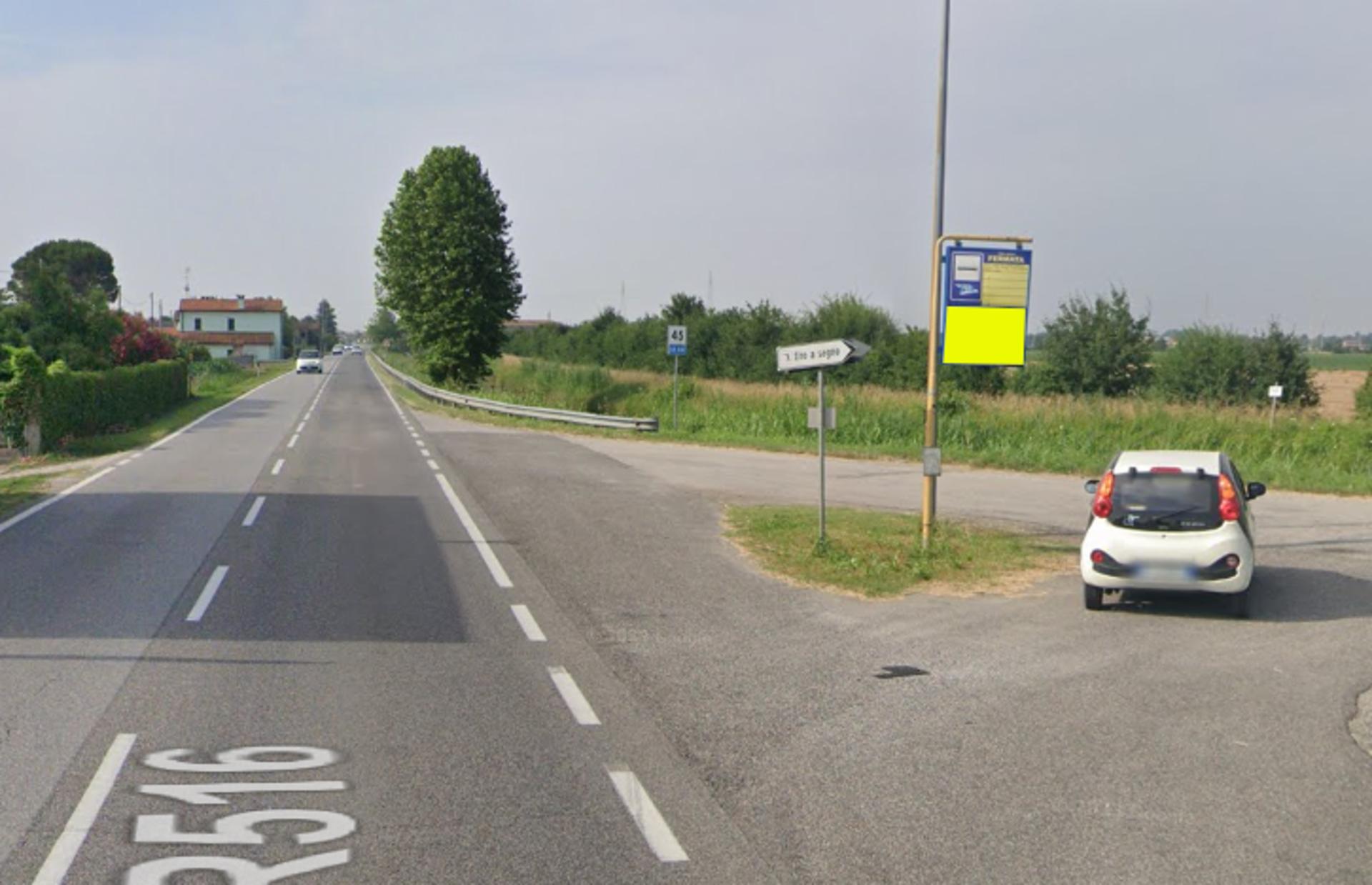 Impianto a REGIONALE LOC. CANAREGGIO 516 Km 44+985 DX  TIRO A SEGNO  Adria