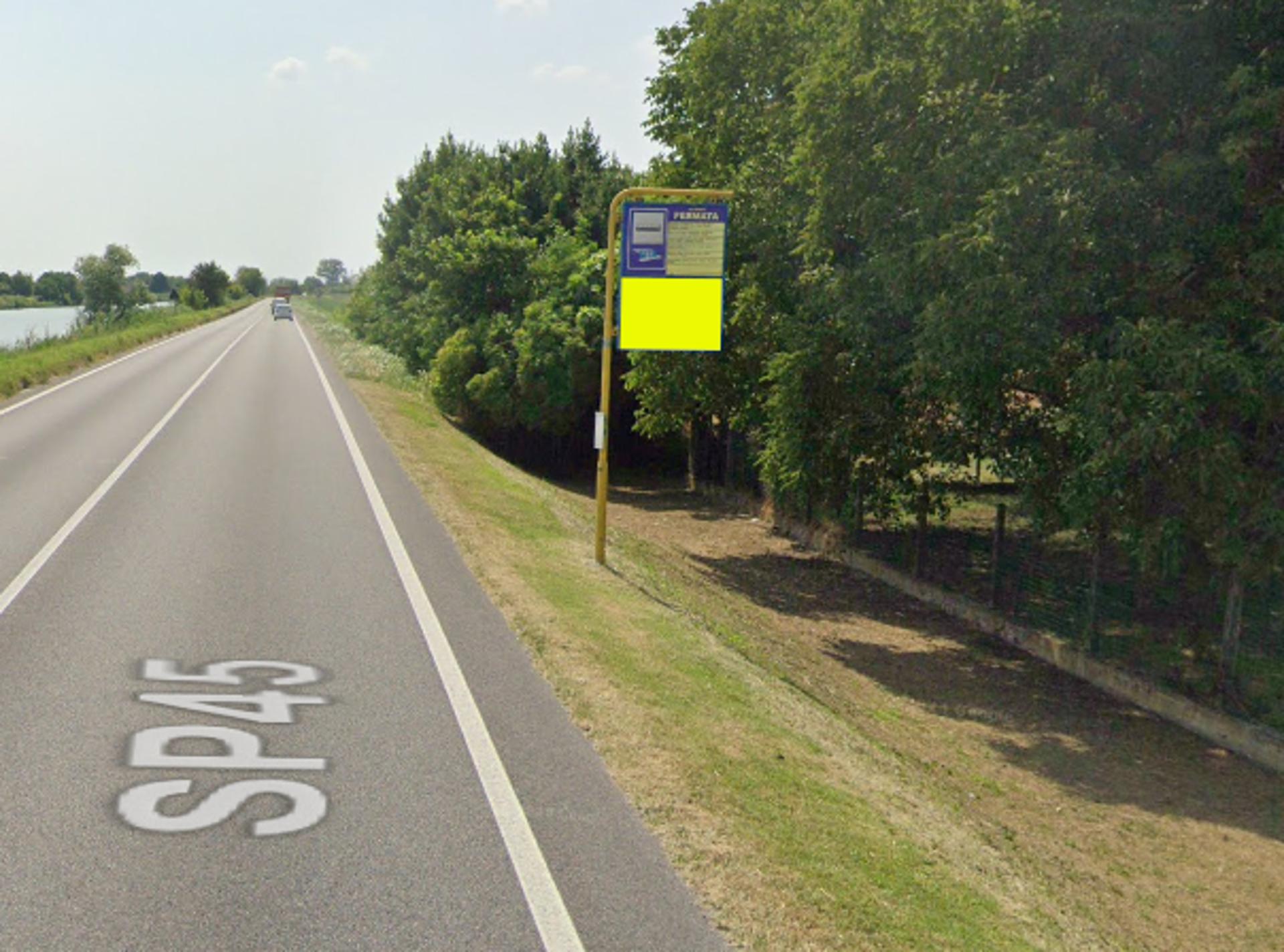 Impianto a PROVINCIALE LOCALIT? C? BIANCA 45 Km 1+270 SX  C? BIANCA  Adria