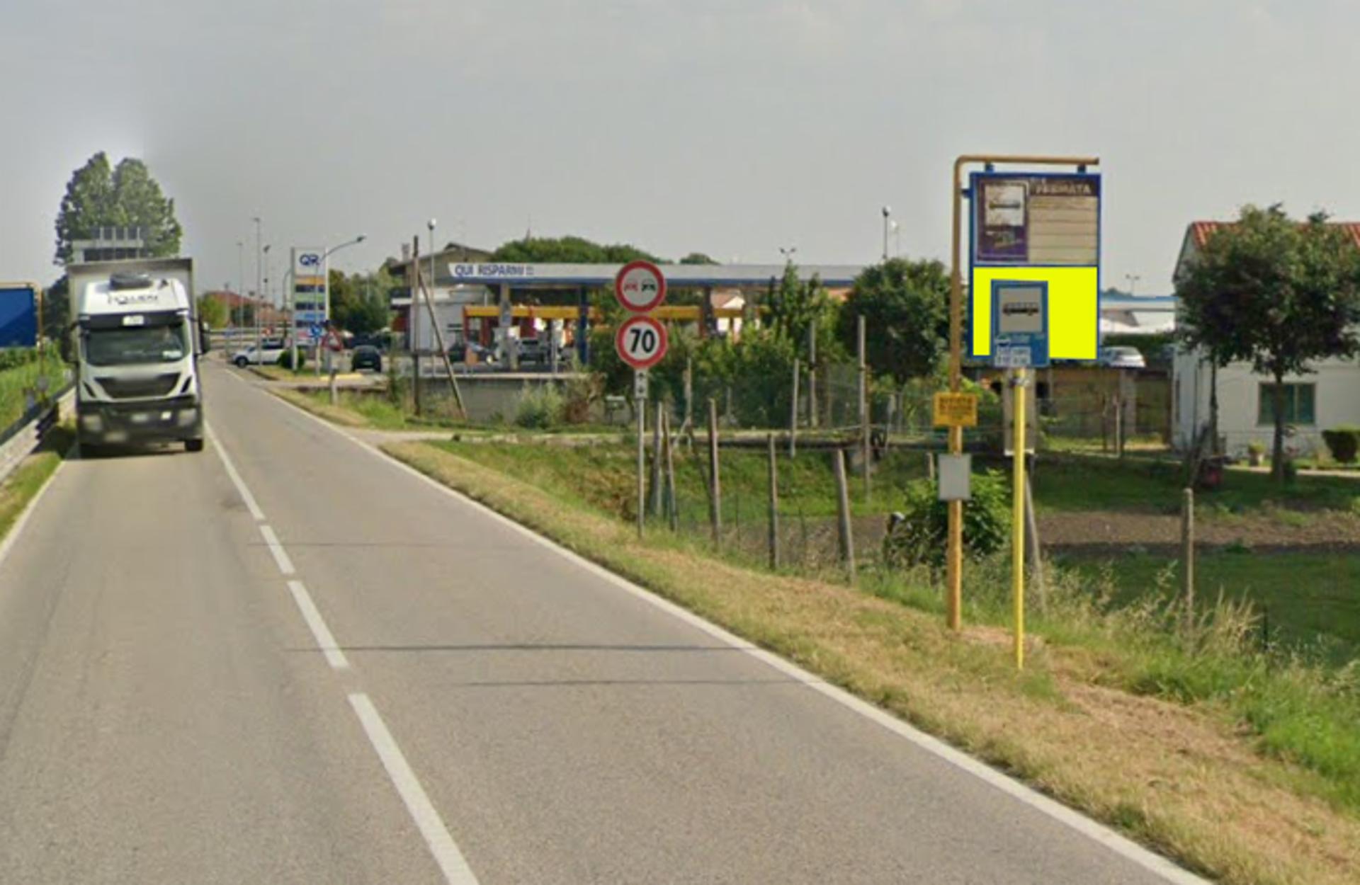 Impianto a REGIONALE LOC. CAMPELLI 516 Km 42+940 SX  PASSETTO  Adria