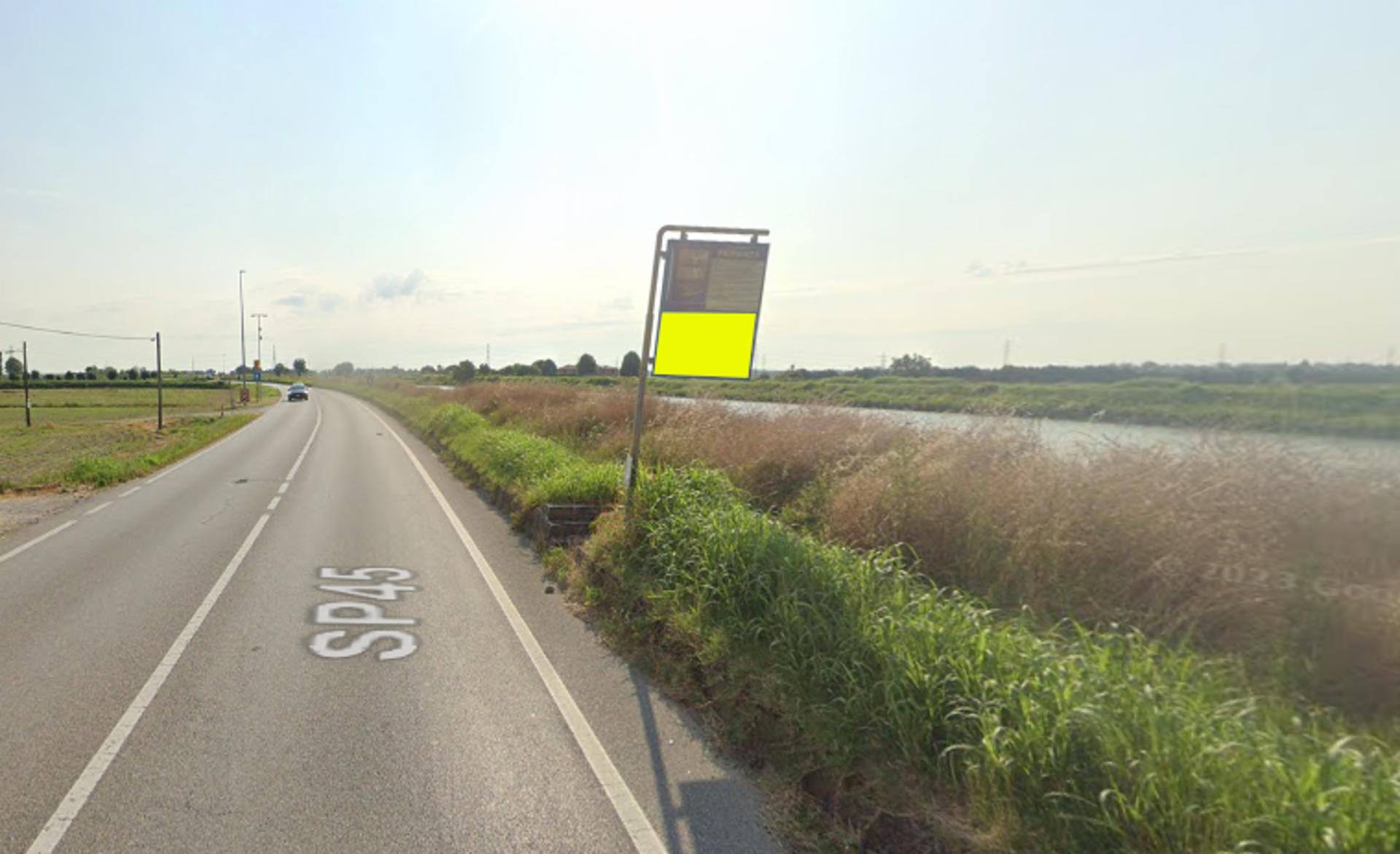 Impianto a PROVINCIALE VIA VOLTASCIROCCO LATO CANAL 45 Km 2+900DX  VOLTASCIROCCO 1?  Adria