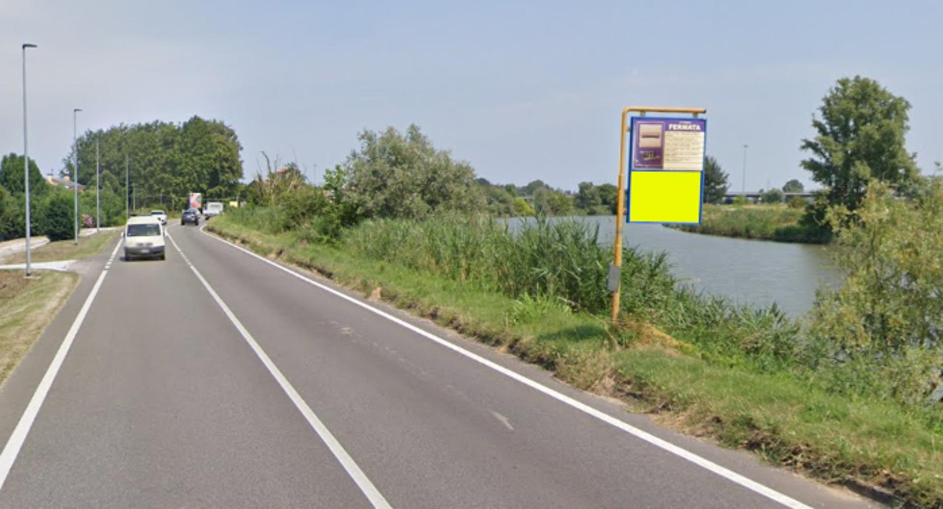 Impianto a PROVINCIALE LOCALIT? C? BIANCA LATO CANA 45 Km 1+260 DX  C? BIANCA  Adria