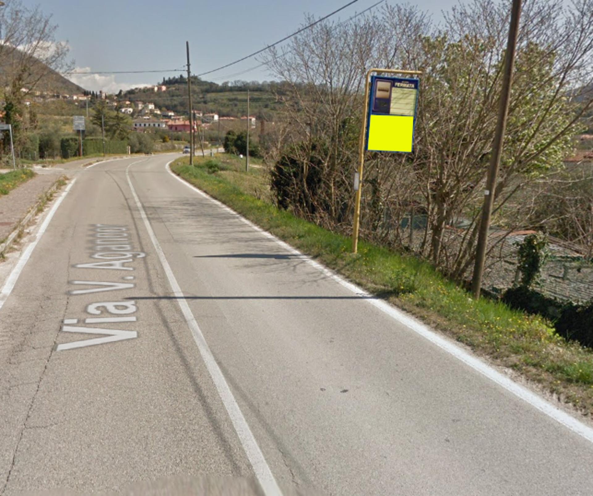 Impianto PALINA a Arquà Petrarca, in zona Taverna Aganoor