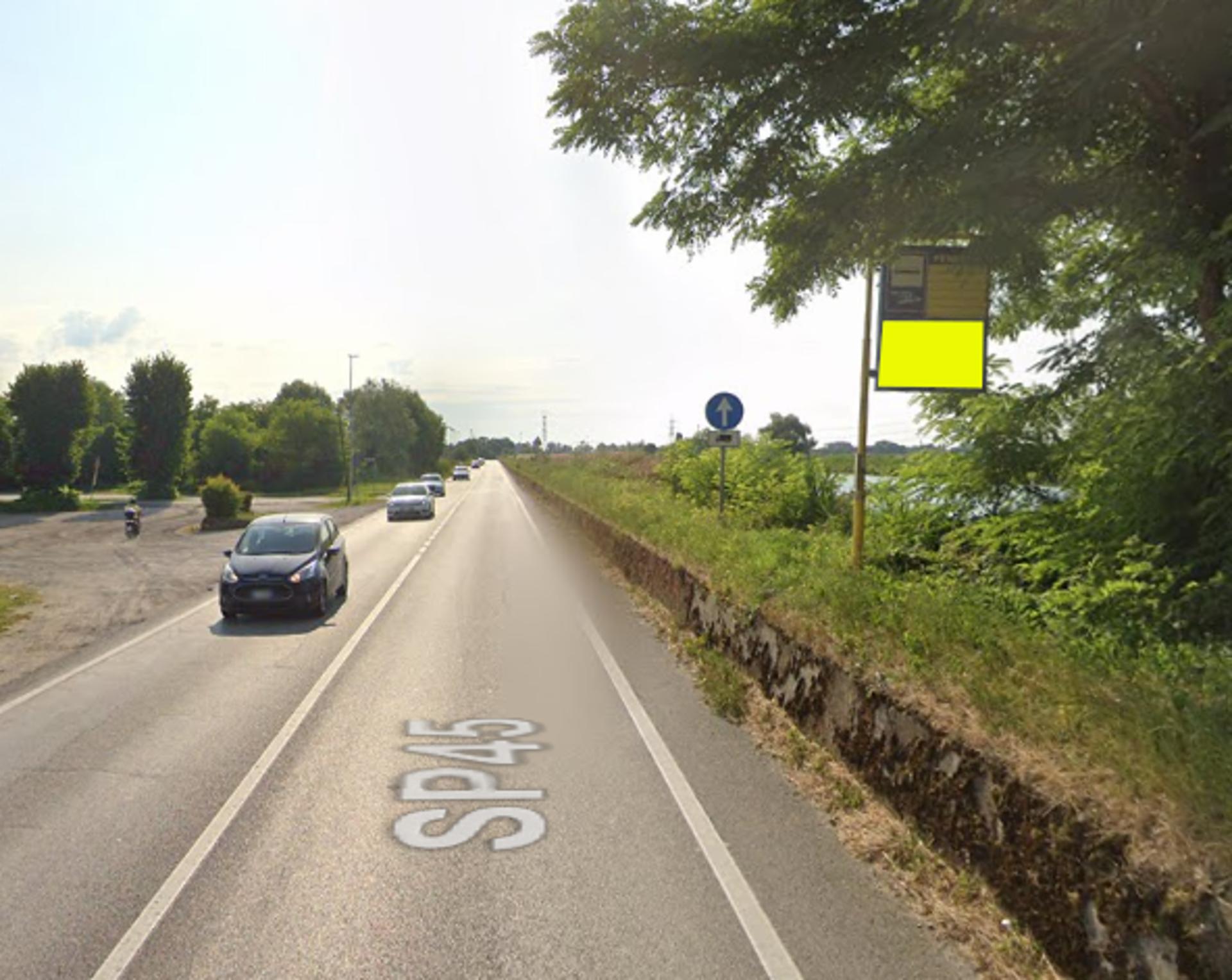 Impianto a PROVINCIALE VIA VOLTASCIROCCO LATO CANAL 45 Km 4+300DX  LA BUSA  Adria
