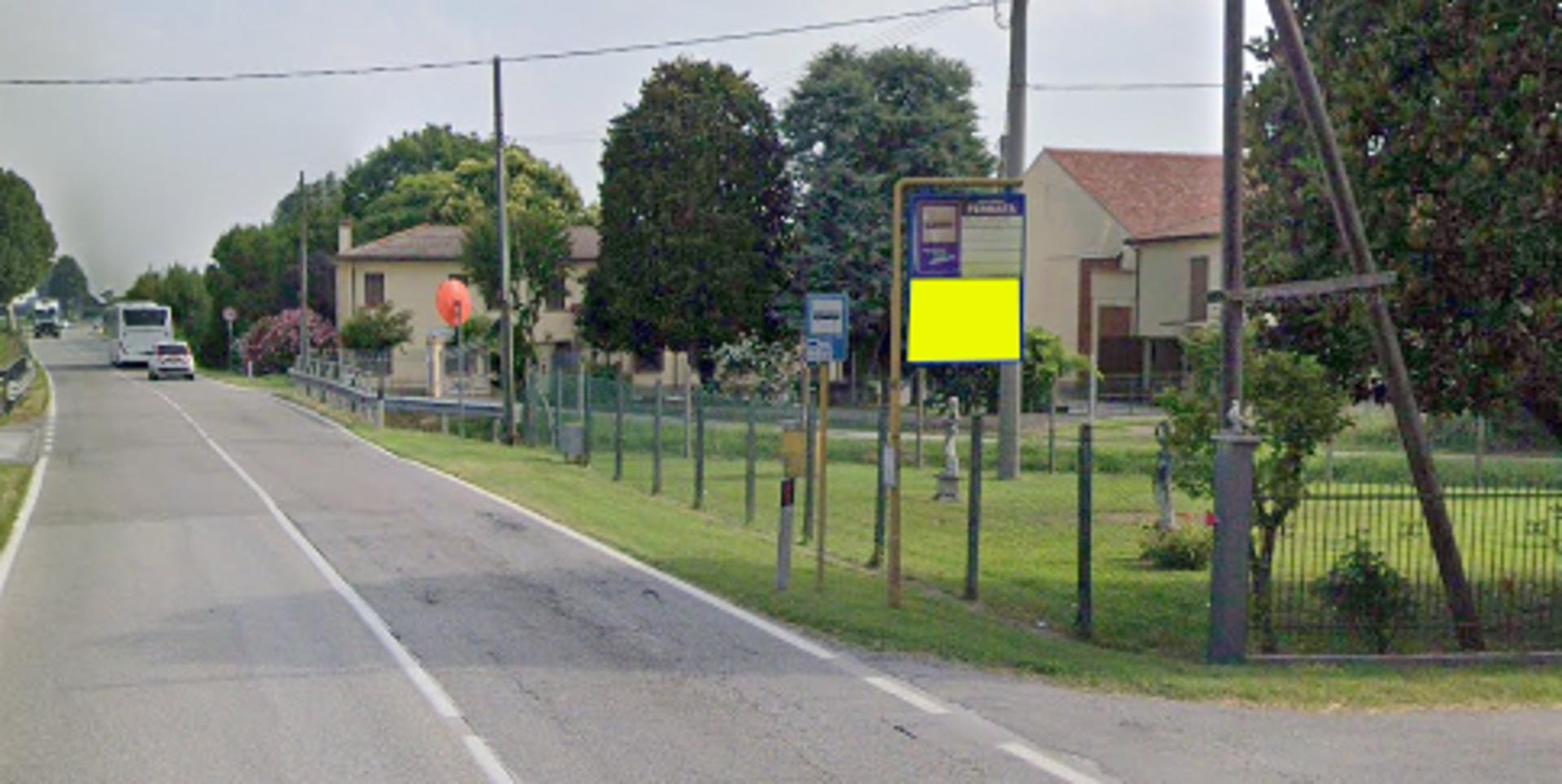 Impianto a REGIONALE LOC. CAMPELLI 516 Km 44+595 SX  BIVIO SABBIONI  Adria