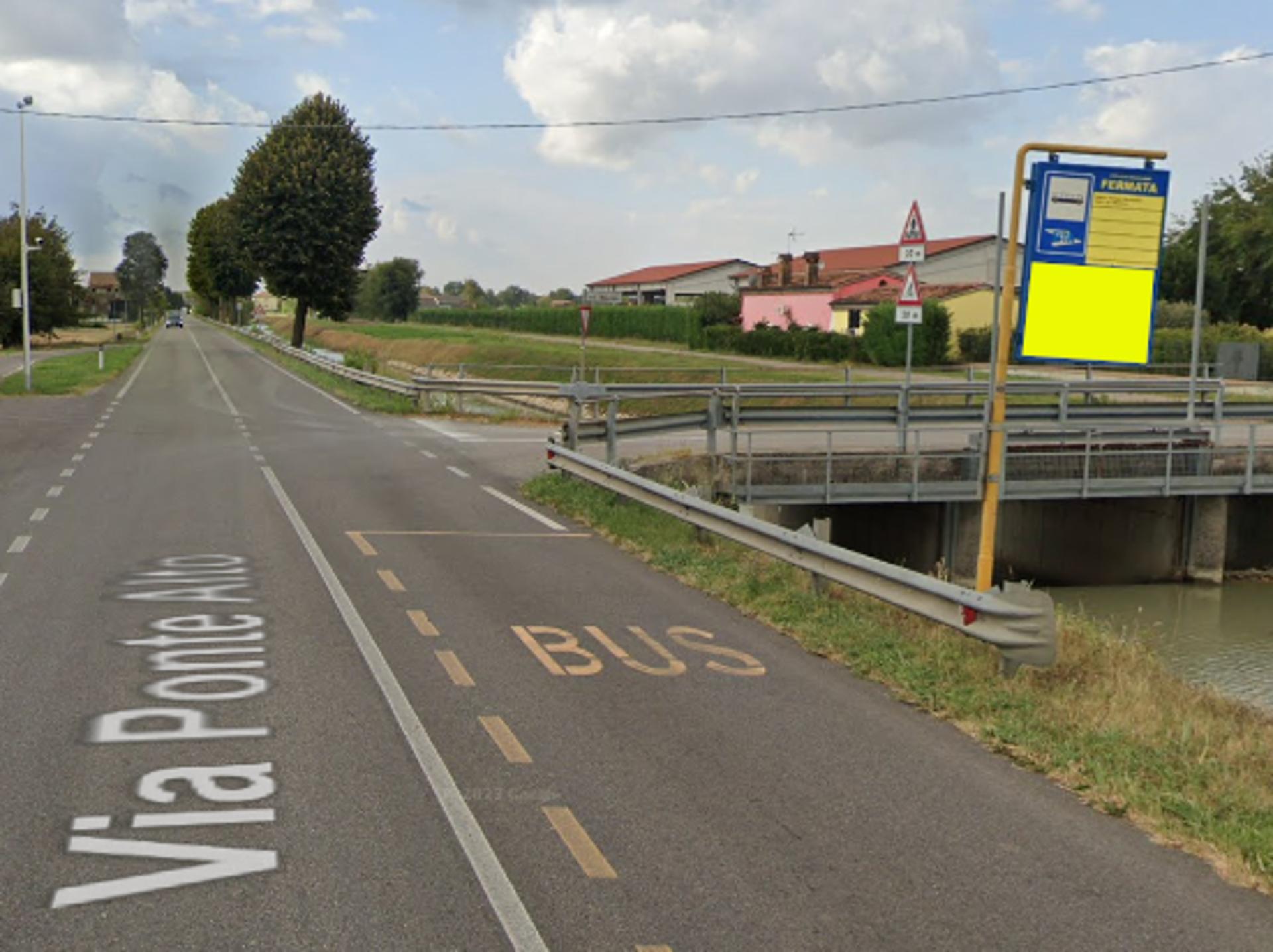 Impianto a REGIONALE V. PONTE ALTO/V. CA' VECCHIE 247 Km 29+870DX  P.TE ALTO AGUGLIARO  Agugliaro
