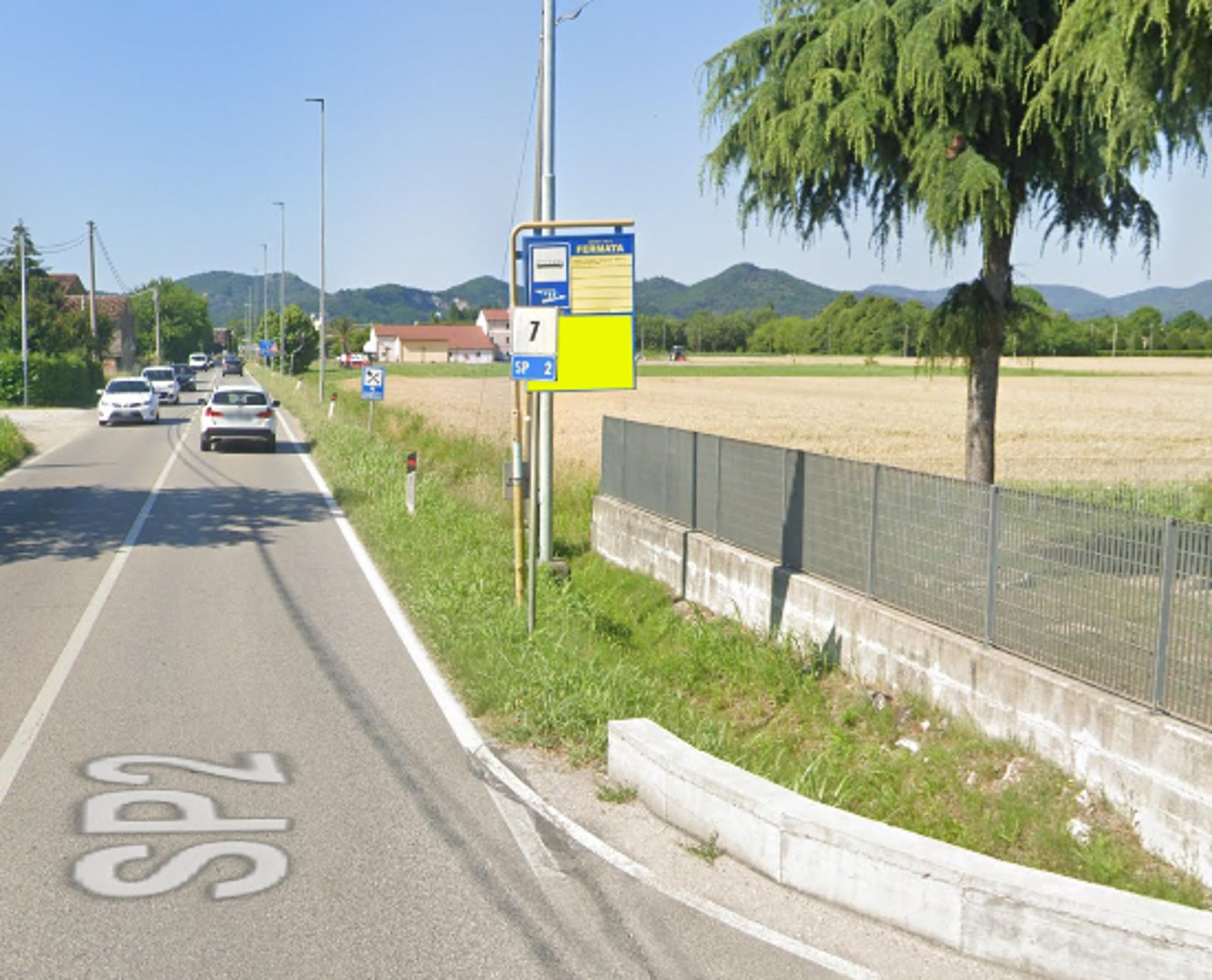 Impianto a PROVINCIALE VIA ROMANA AP. C/O GALBIGAR 2 Km 7+000DX  ABANO V. PIO X  Abano Terme