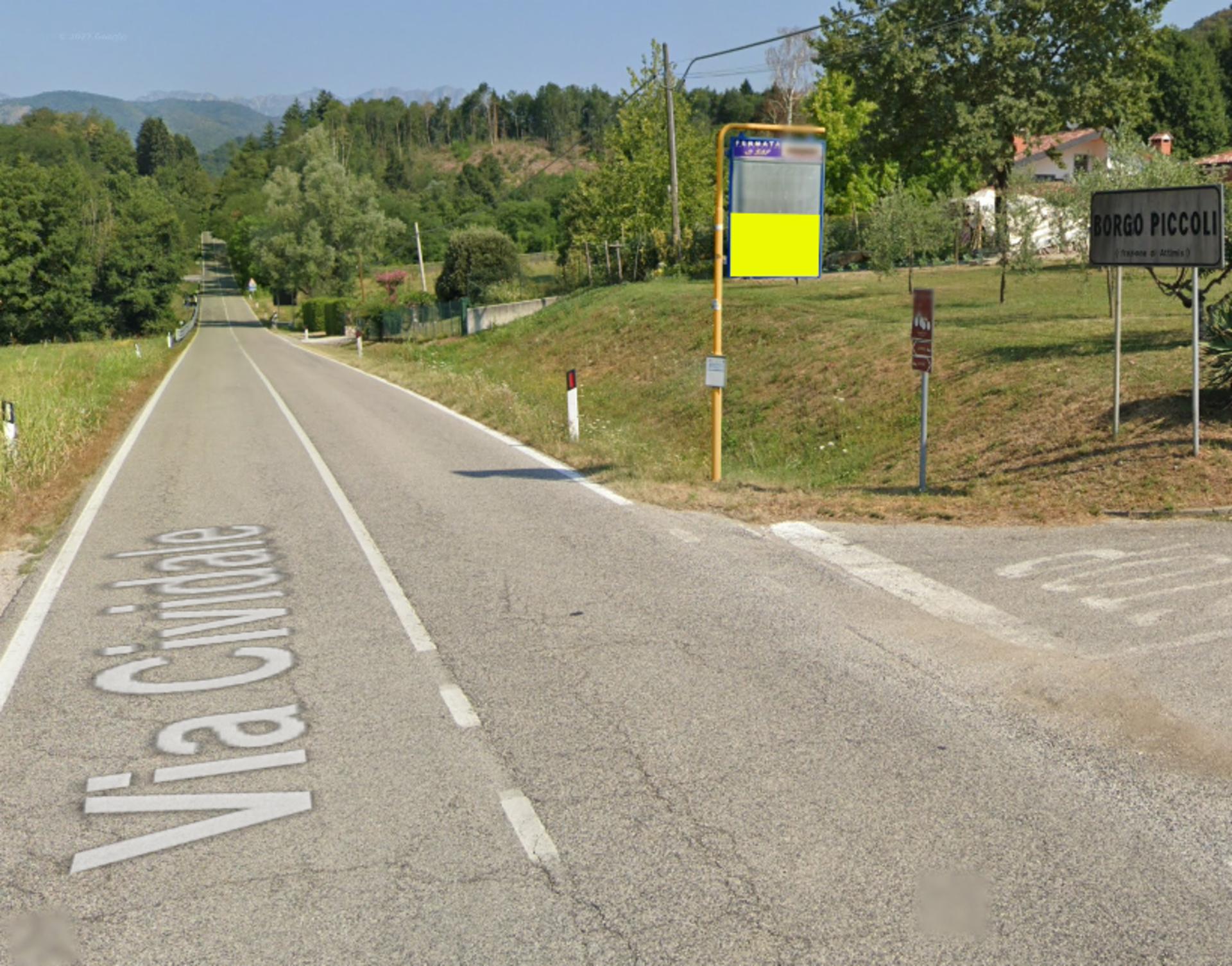Impianto a STATALE BORGO PICCOLO RACCHIUSO 356 Km 14+300/SX  SS 356 KM 14+300/SX BORGO PICCOLO RACCHIUSO  Attimis