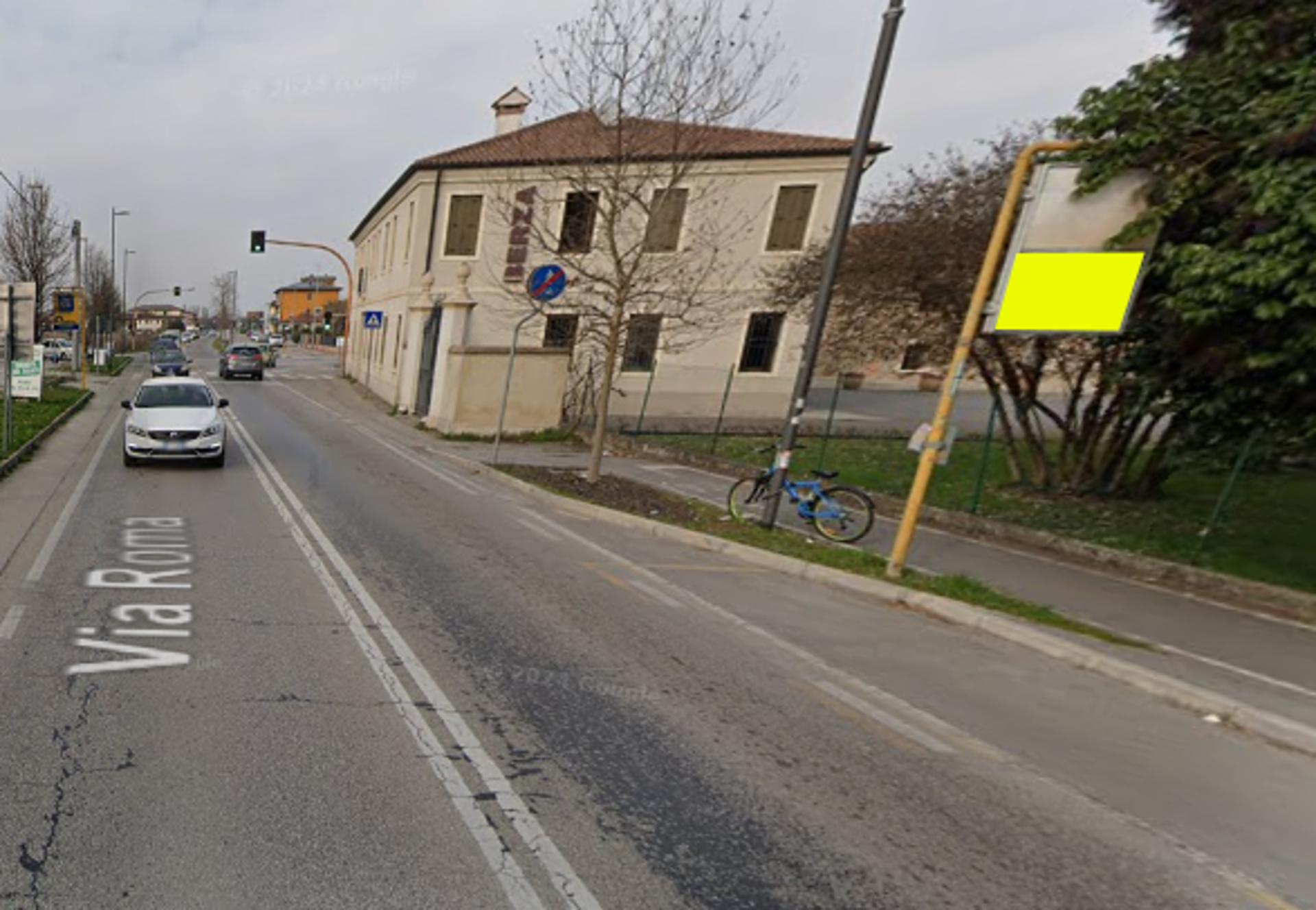 Impianto a PROVINCIALE VIA ROMA C/O SEMAFORO 92 Km 8+990DX  CARPANEDO  Albignasego