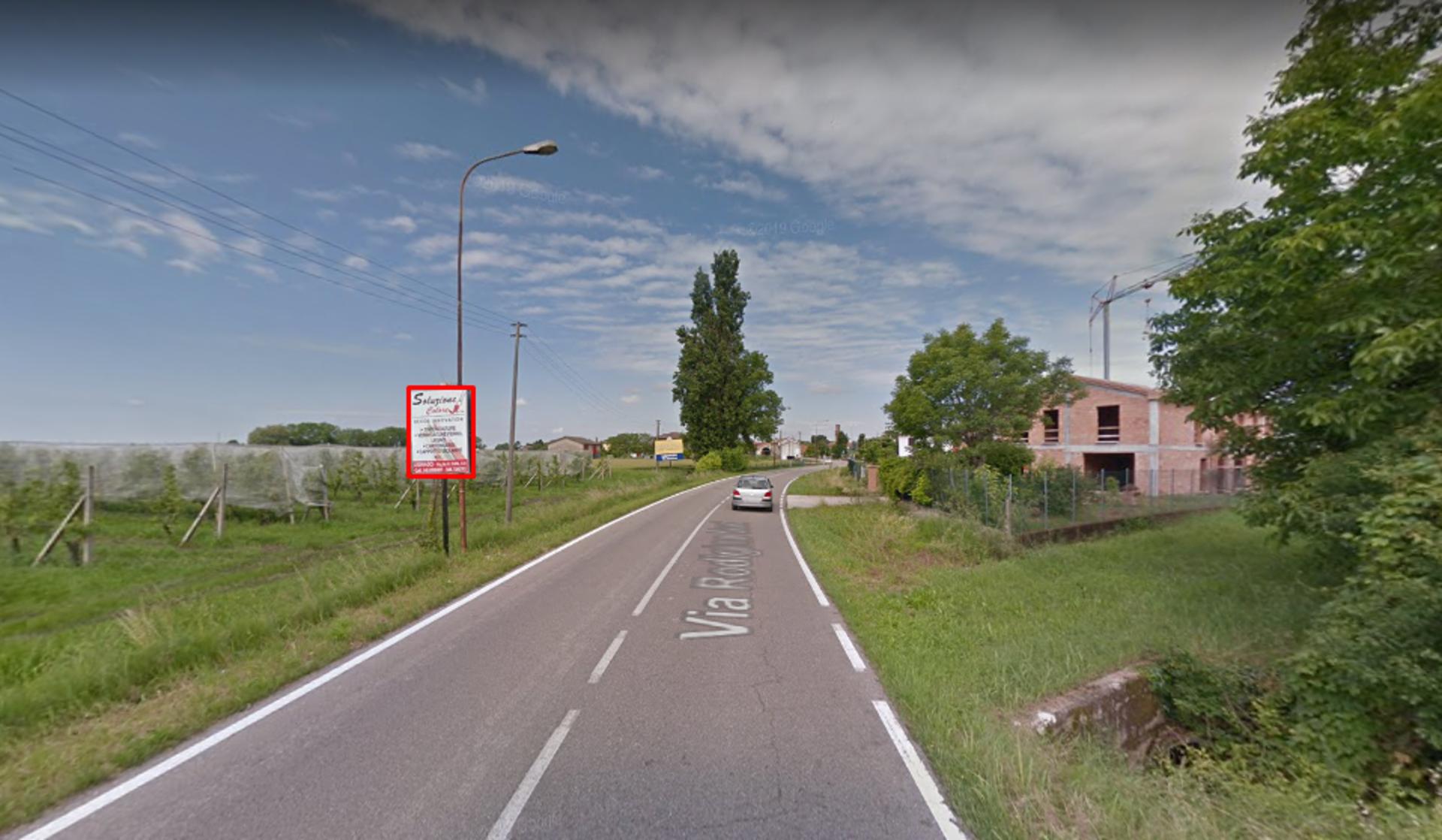 Impianto CARTELLONISTICA a Legnago, in zona VIgo Via Rodigina