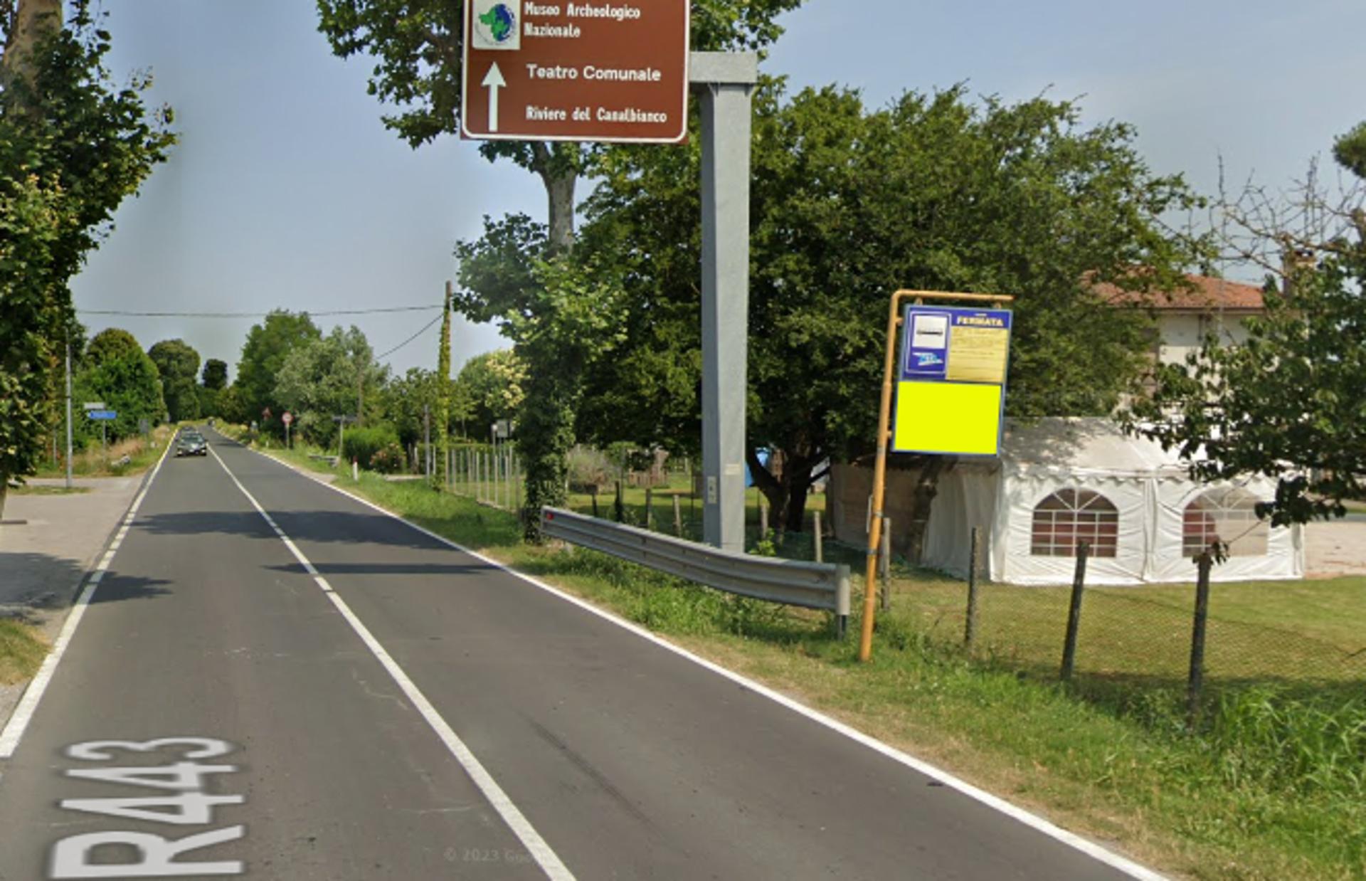 Impianto a REGIONALE VIA P.TA A MARE/BARICETTA 443 Km 15+880 DX  CICESE  Adria