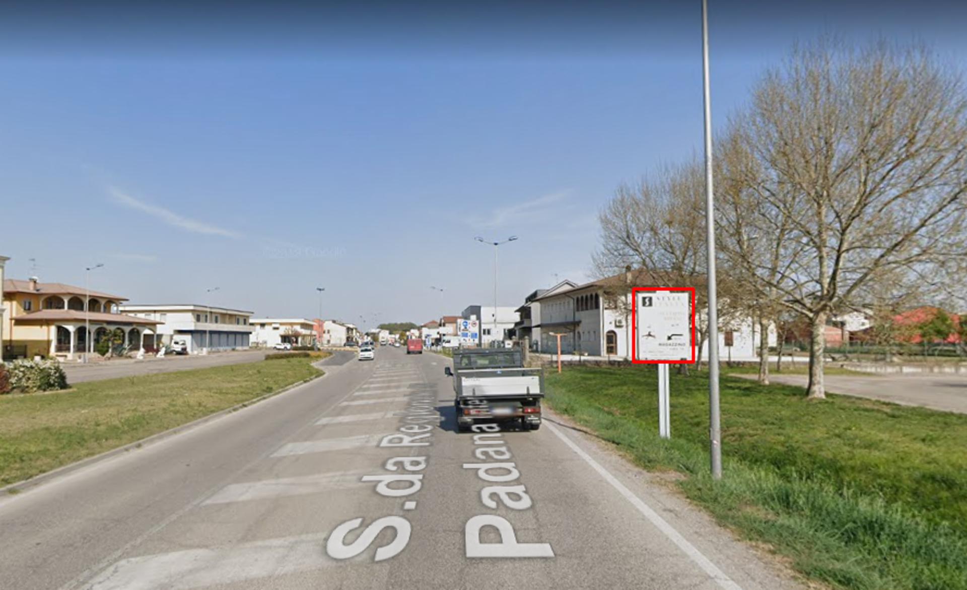 Impianto CARTELLONISTICA a Cerea, in zona Piscina delle Rose