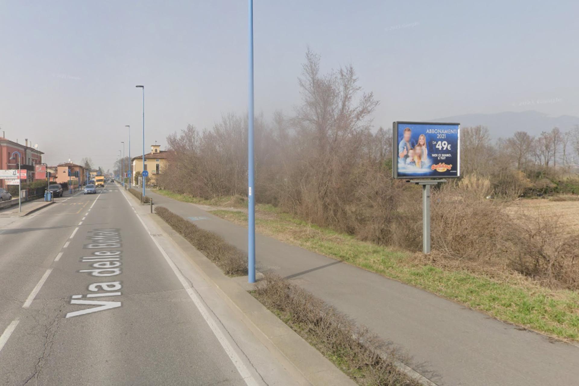 Impianto CARTELLONISTICA a Brescia, in zona Isla de Tortuga