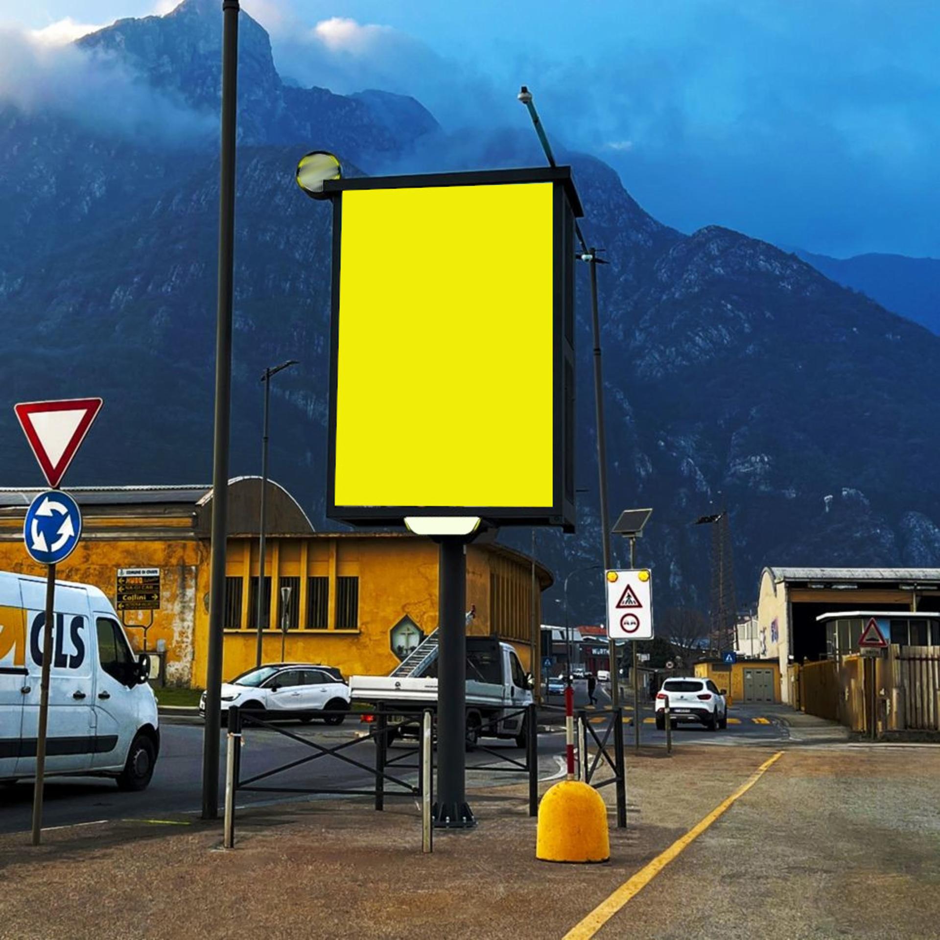 Impianto DISPLAY / LED a Civate, in zona Calamaretto