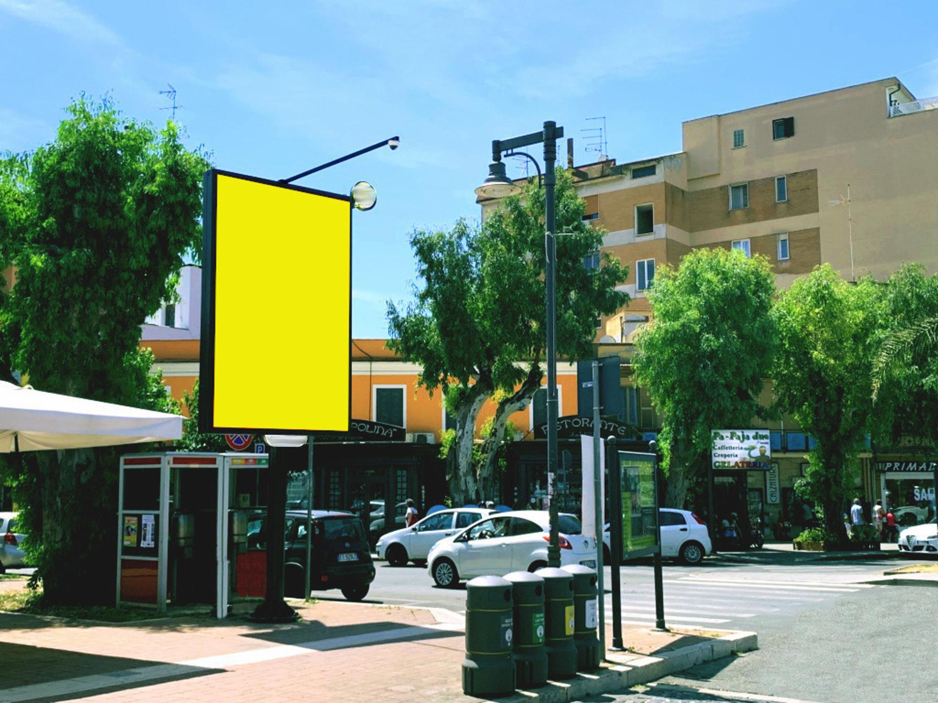 Impianto a PIAZZA ROSSELLINI  LATO VIA ODESCALCHI  Ladispoli