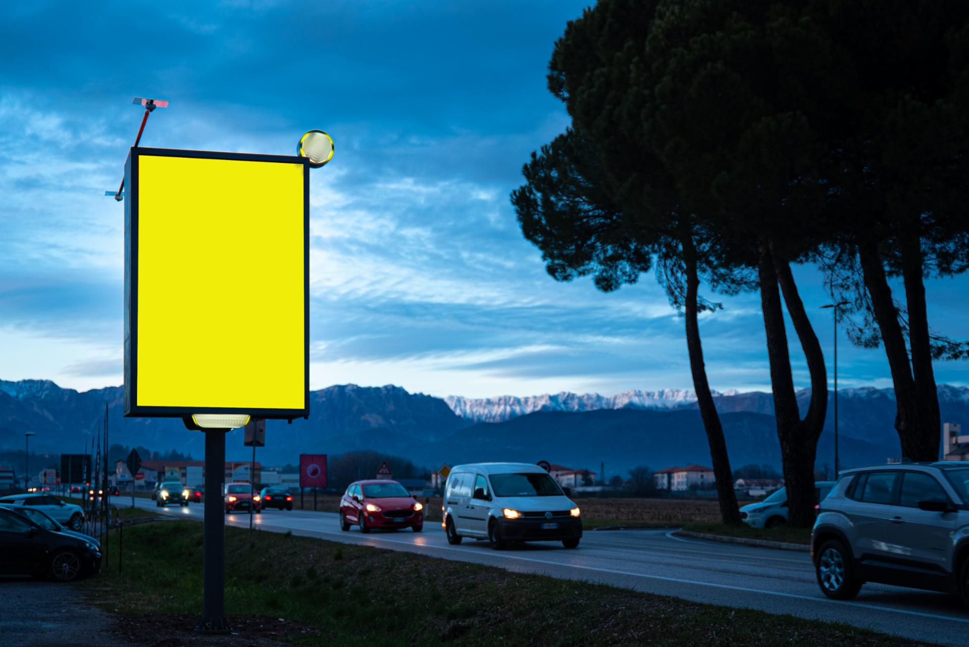 Impianto DISPLAY / LED a Tricesimo, in zona Pittarello