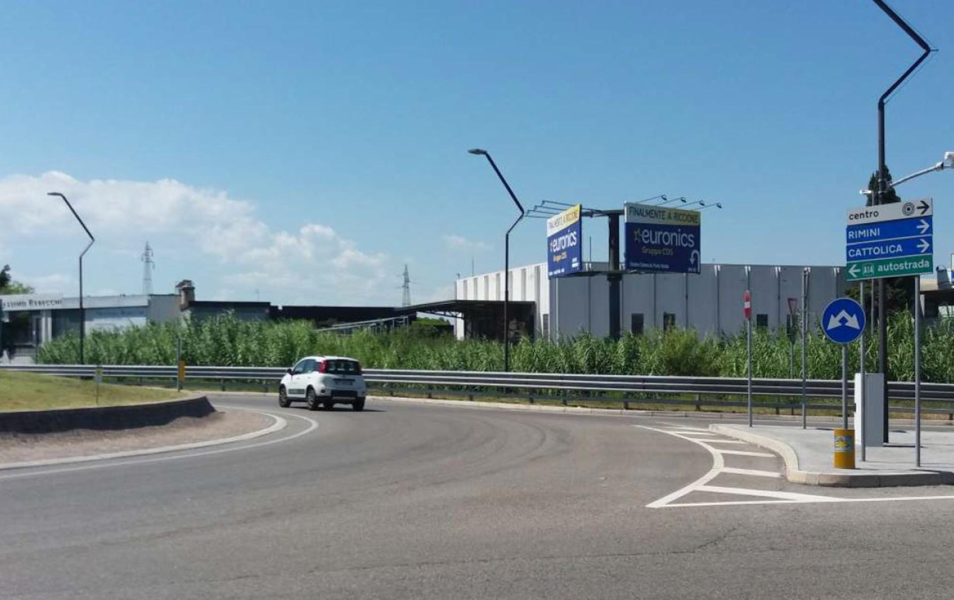Impianto a VIA BELINGUER - CASELLO A14  Riccione
