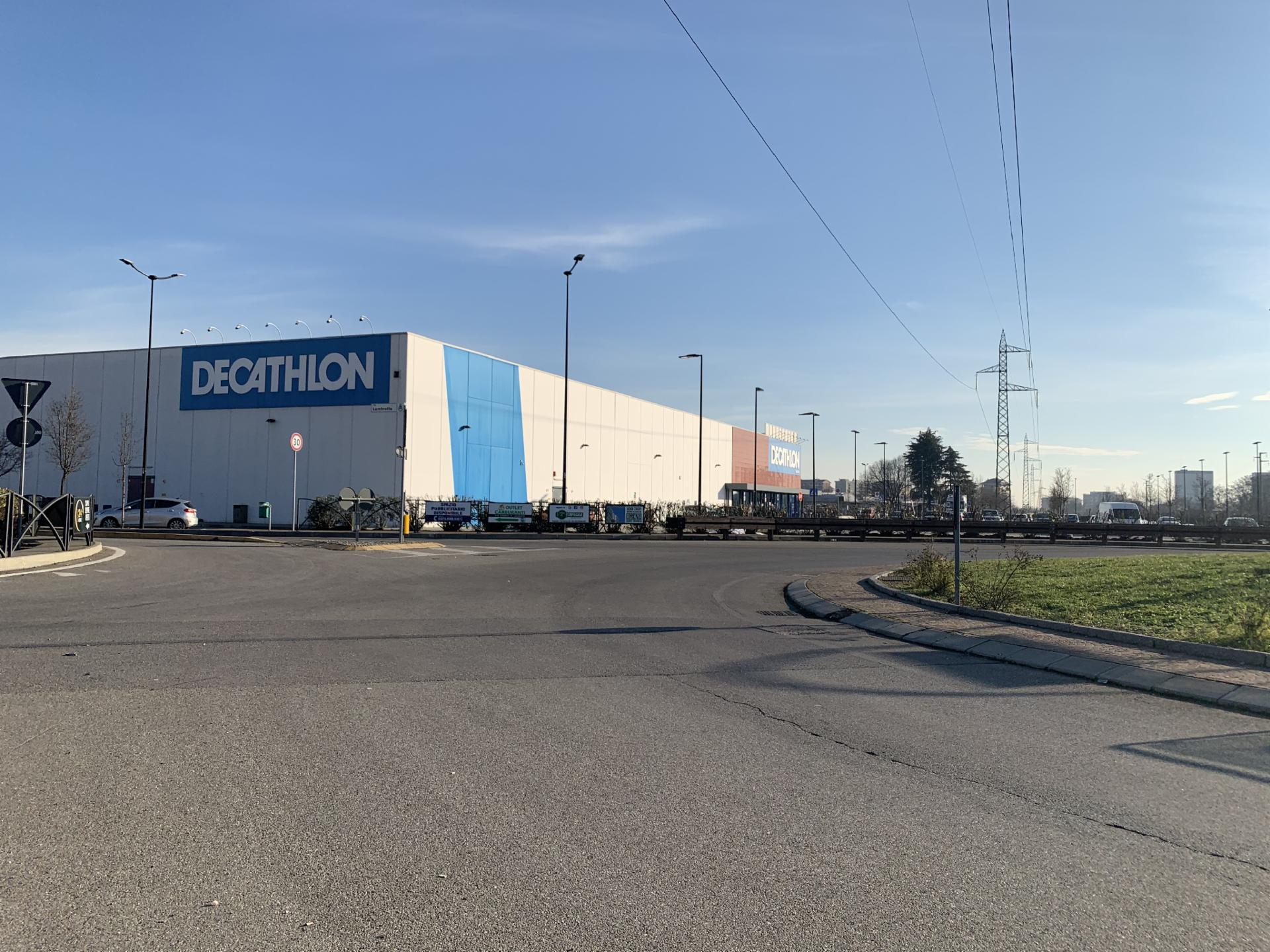 Impianto TRANSENNA a Segrate, in zona Decathlon