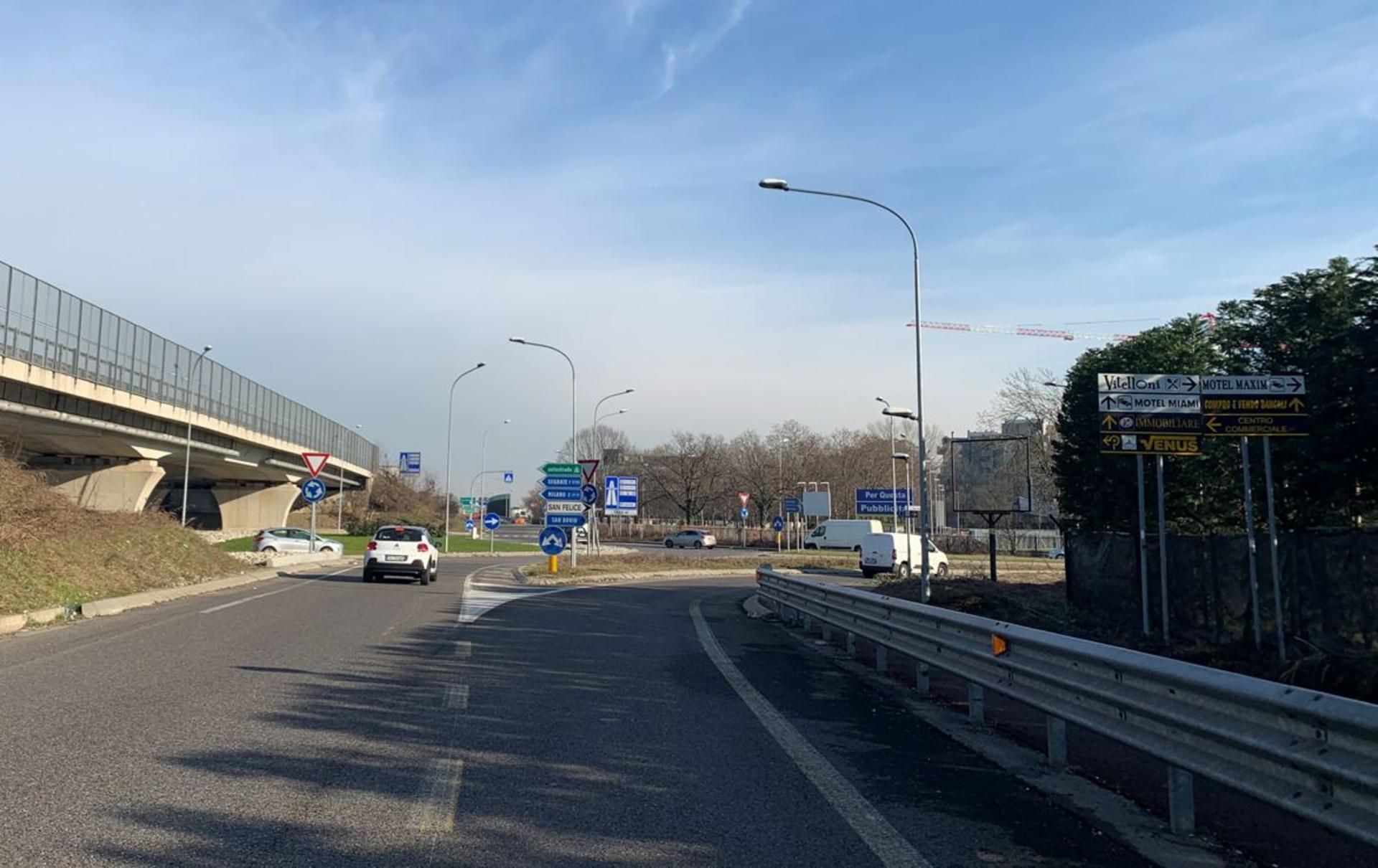 Impianto FRECCE / PREINSEGNE a Segrate, in zona Il Verde