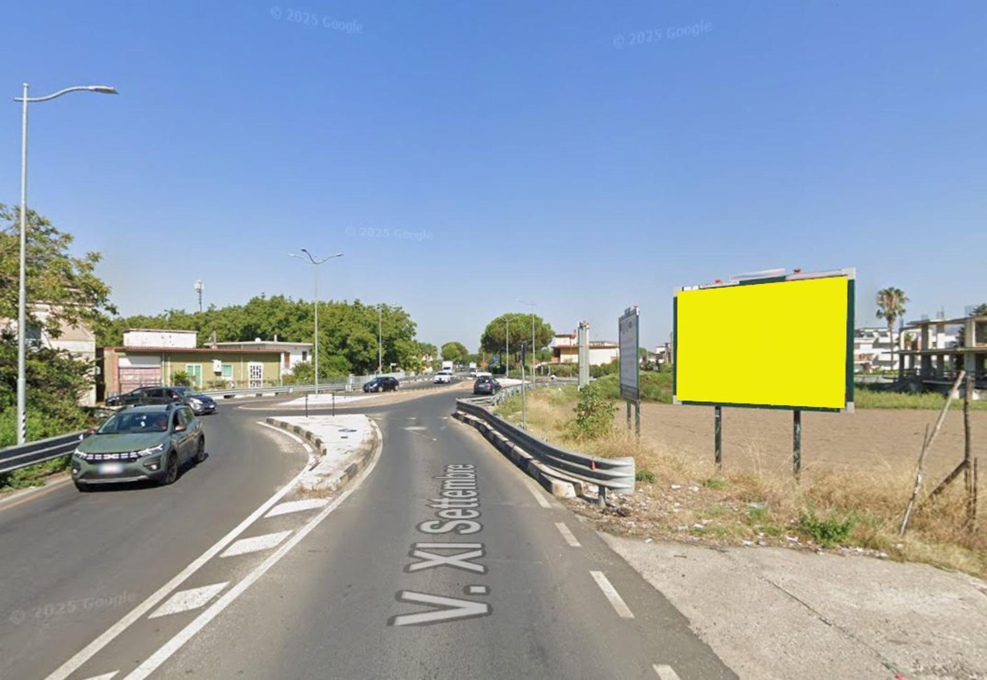 Impianto POSTER a Marigliano, in zona Pazzi per l'intimo