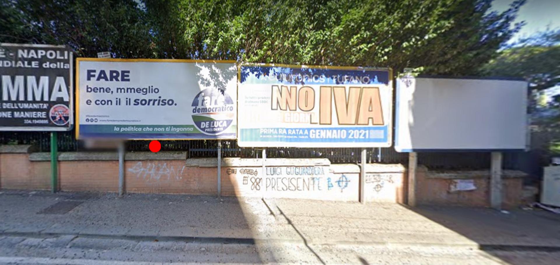 Impianto 6 X 3 a Napoli, in zona Casa de Rinaldi